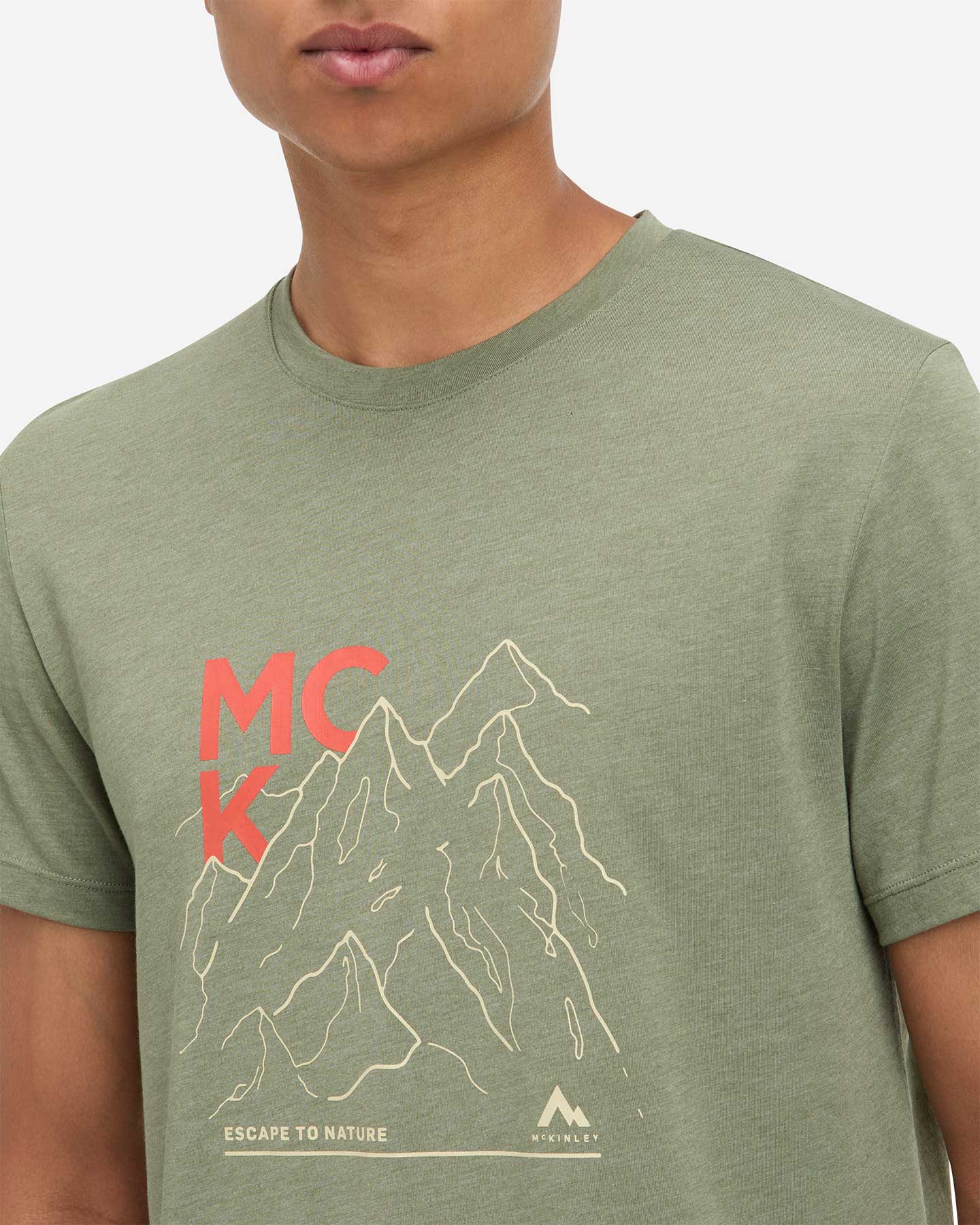 T-shirt MCKINLEY NATA M - Verde - 4 | Cisalfa Sport
