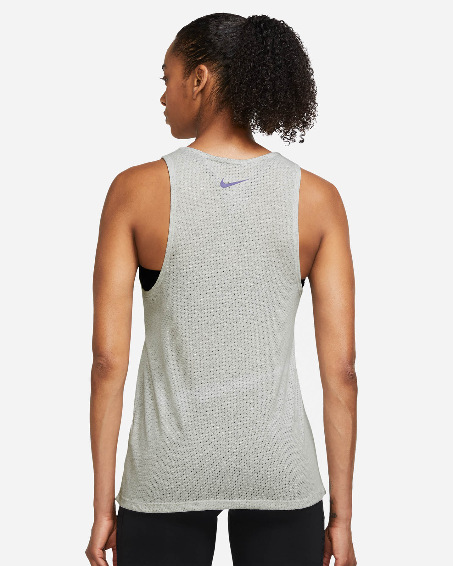 Canotta running NIKE DRI FIT TRAIL W - Grigio - 1 | Cisalfa Sport