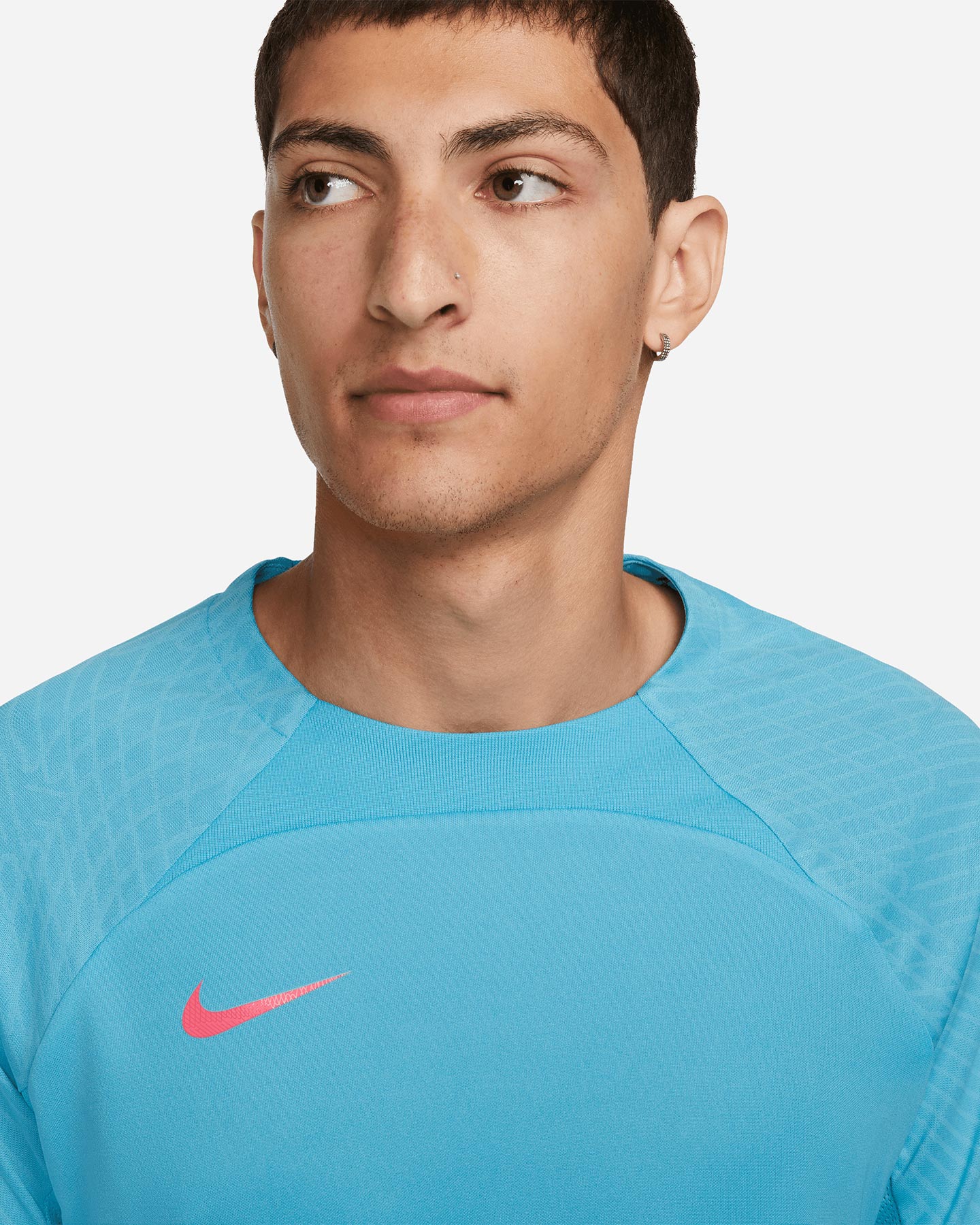 Maglia calcio NIKE DRI FIT STRIKE M - Azzurro - 3 | Cisalfa Sport