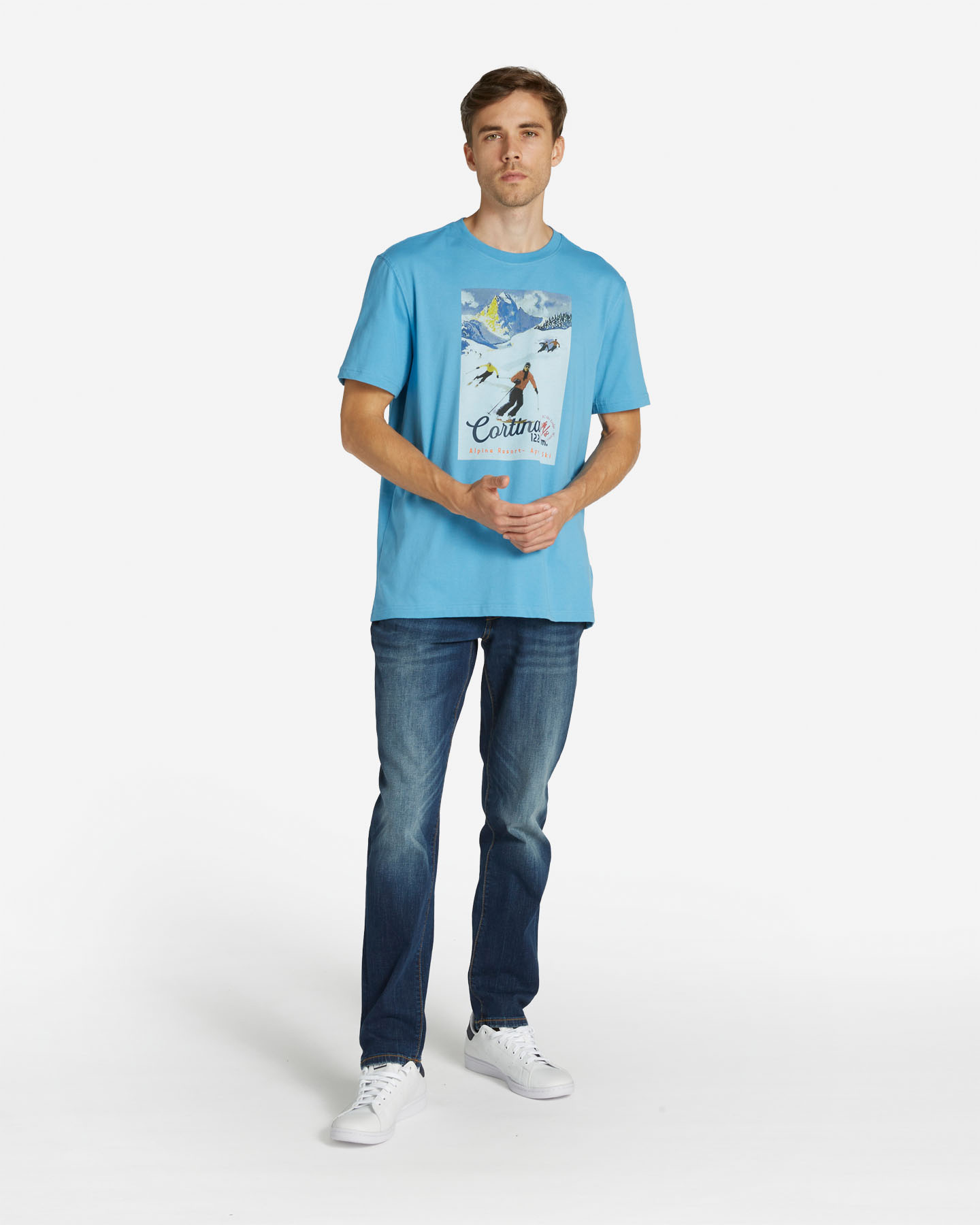 T-shirt BEST COMPANY SKI LODGE CAPSULE M - Azzurro - 1 | Cisalfa Sport
