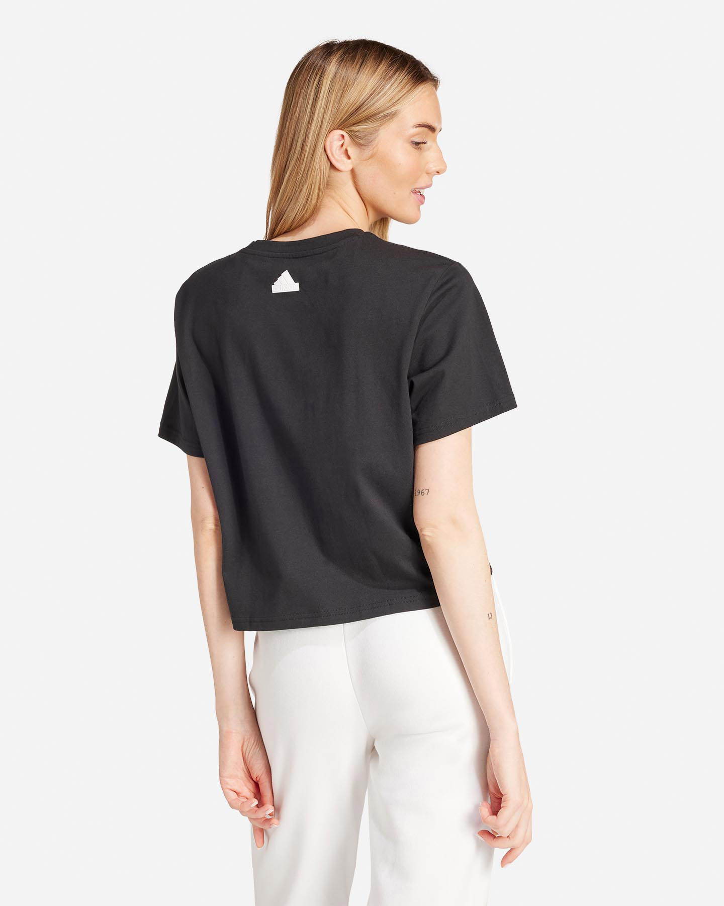 T-shirt ADIDAS BRAND LOVE W - Nero - 2 | Cisalfa Sport