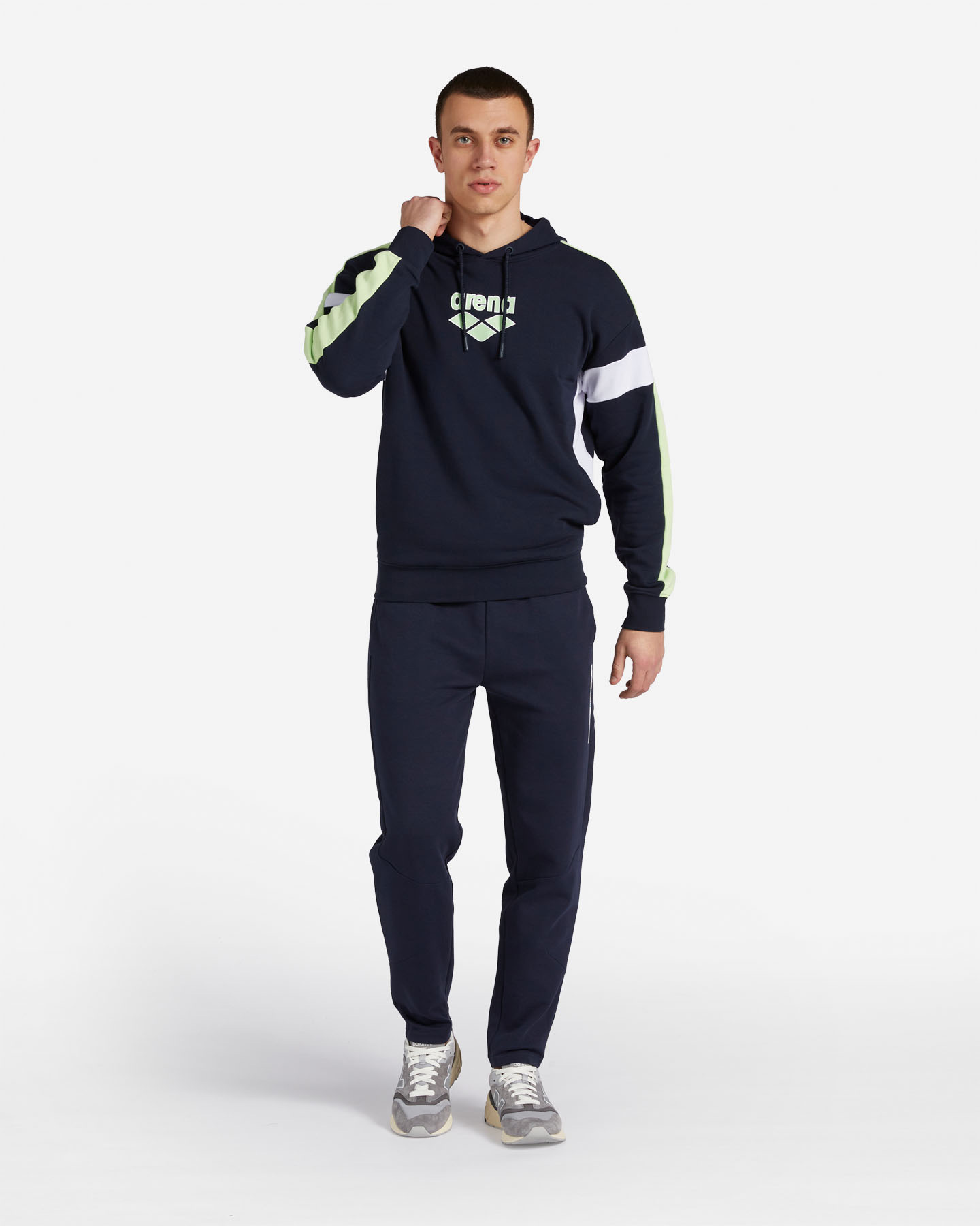 Felpa ARENA ATHLETICS M - Blu Navy - 1 | Cisalfa Sport