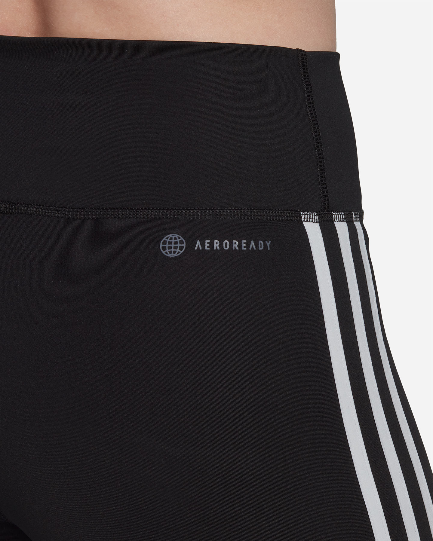Short training ADIDAS 3STRIPES W - Nero - 5 | Cisalfa Sport