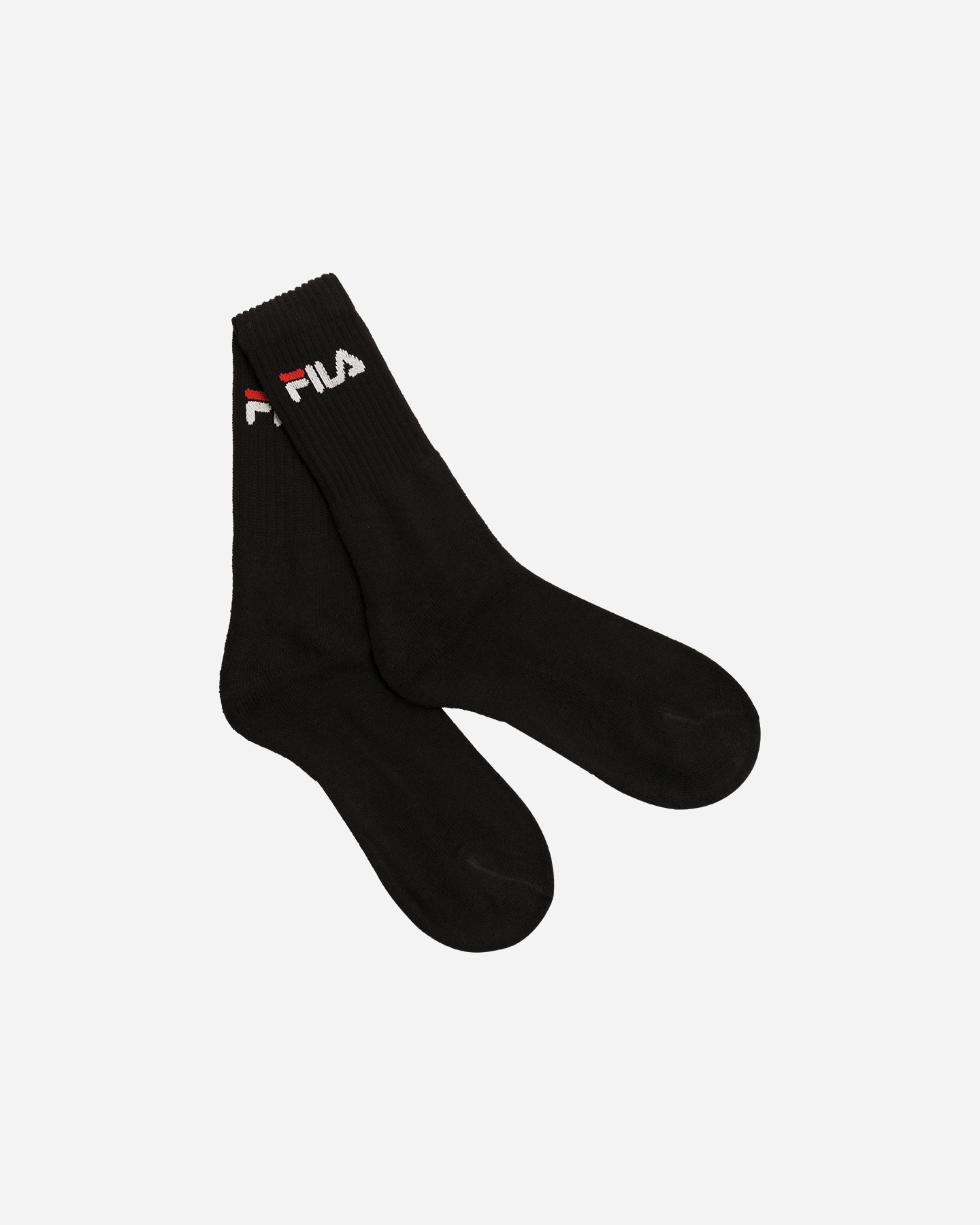 Calze FILA SET DA 3 CREW M - Nero - 0 | Cisalfa Sport