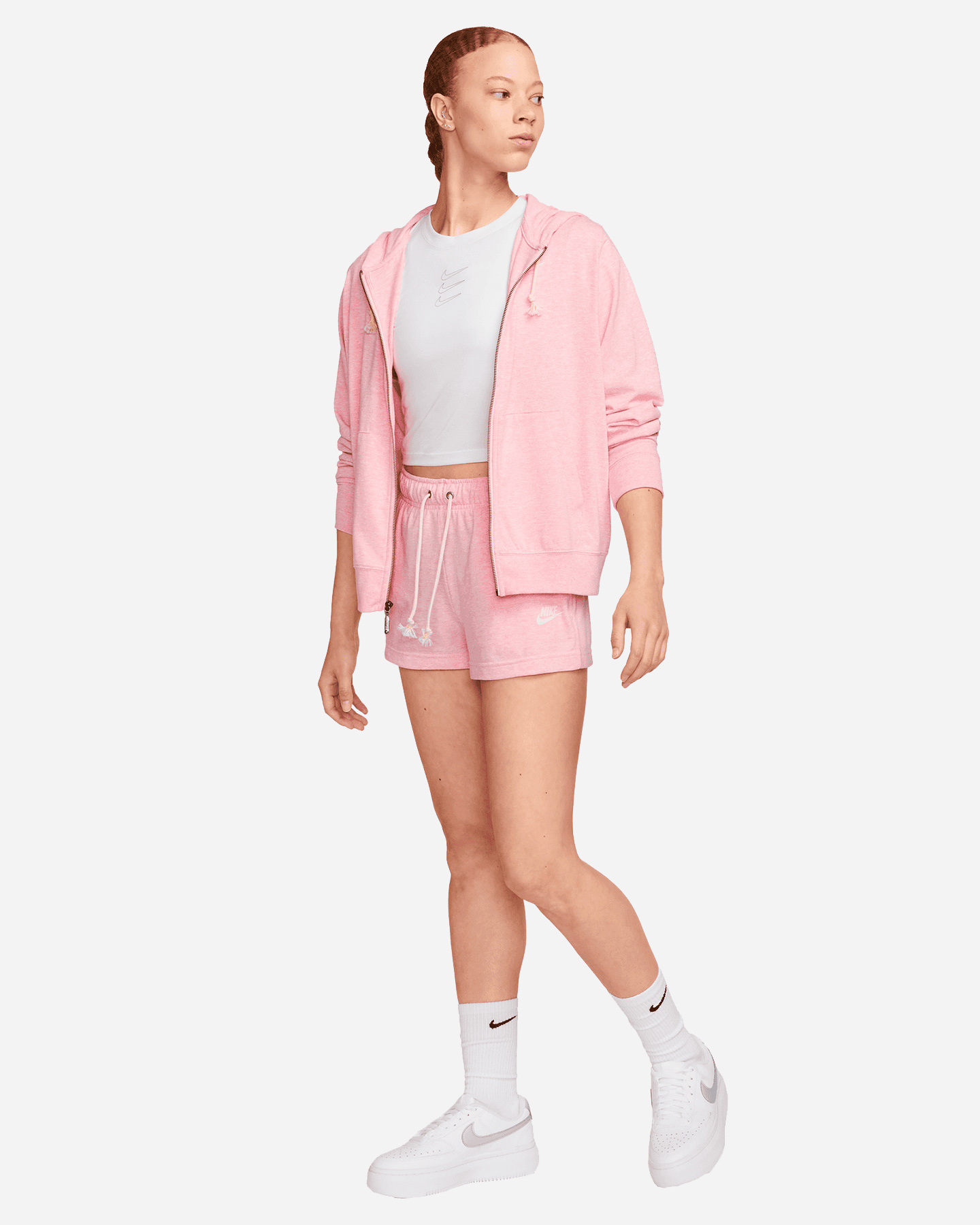 Pantaloncini NIKE GYM W - Rosa - 4 | Cisalfa Sport
