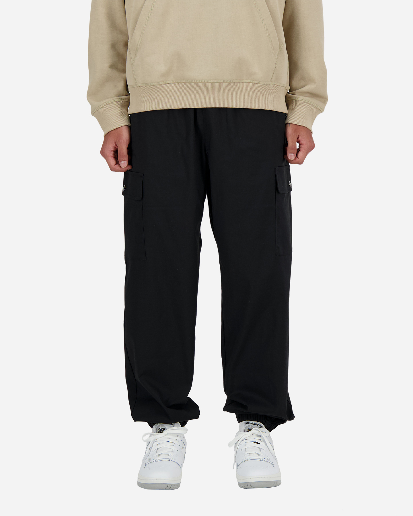 Pantalone NEW BALANCE TWILL CARGO M - Nero - 0 | Cisalfa Sport