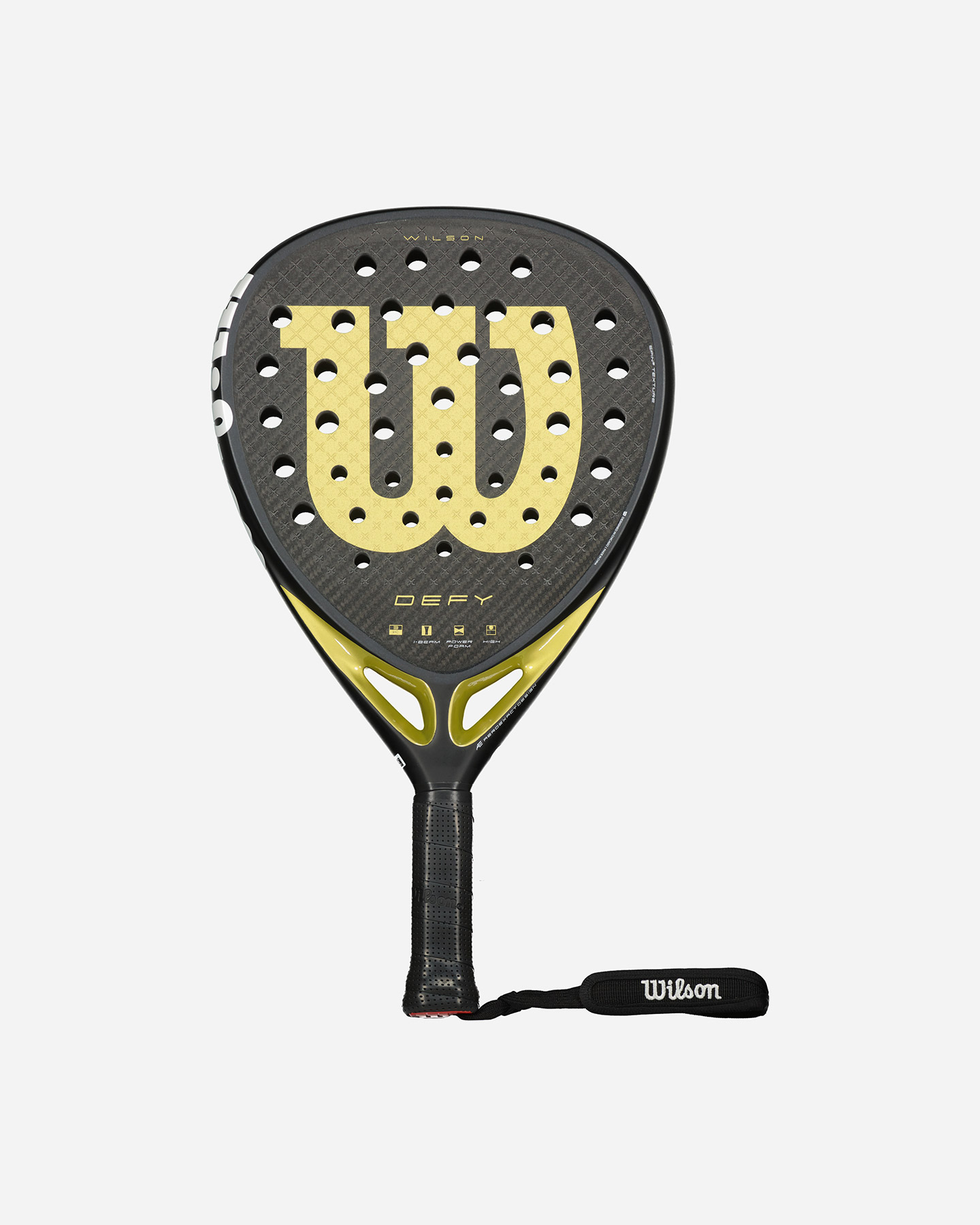 Racchetta padel WILSON DEFY V1 PADEL  - Nero - 0 | Cisalfa Sport