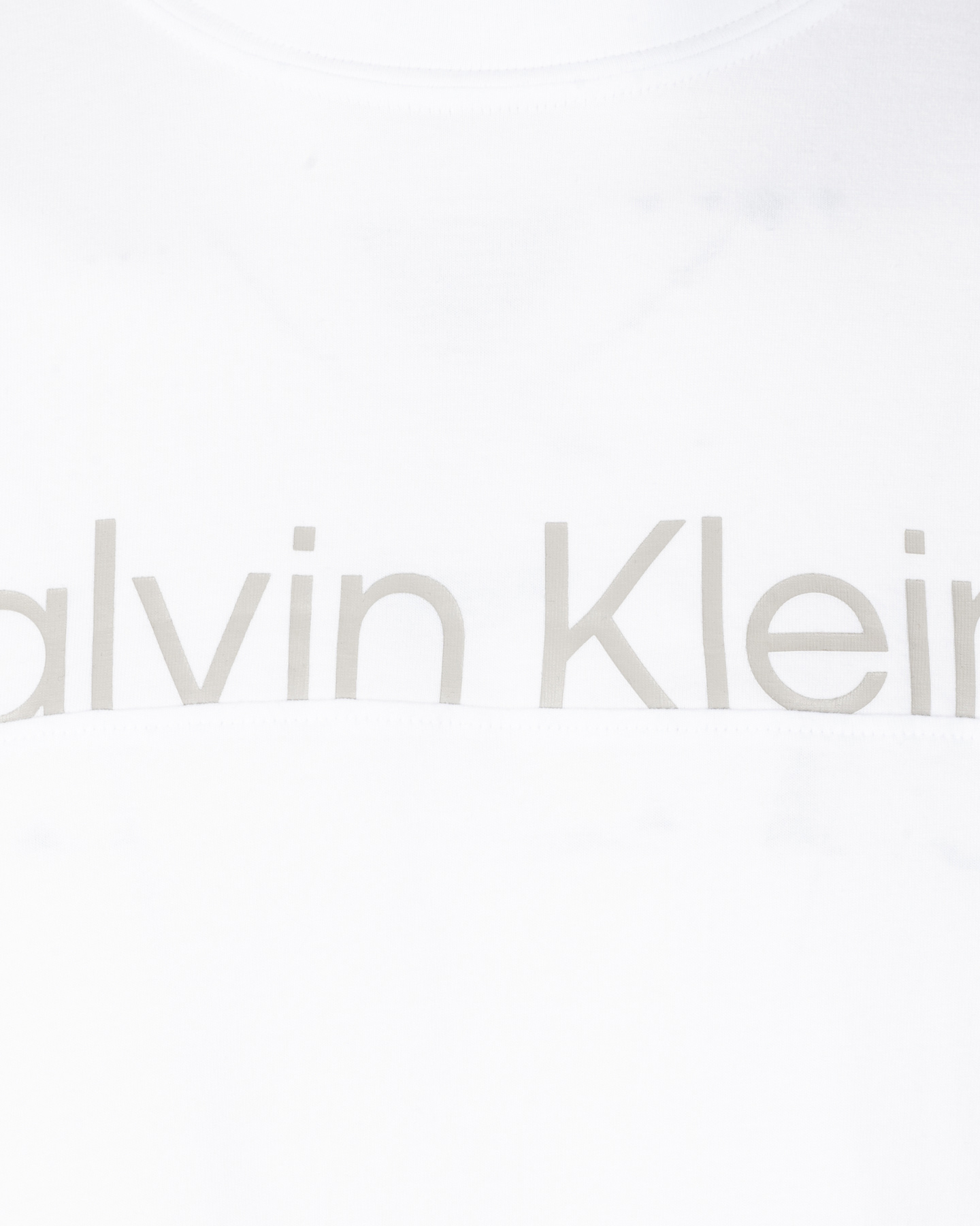 T-shirt CALVIN KLEIN SPORT WORDMARK LOGO M - Bianco - 2 | Cisalfa Sport