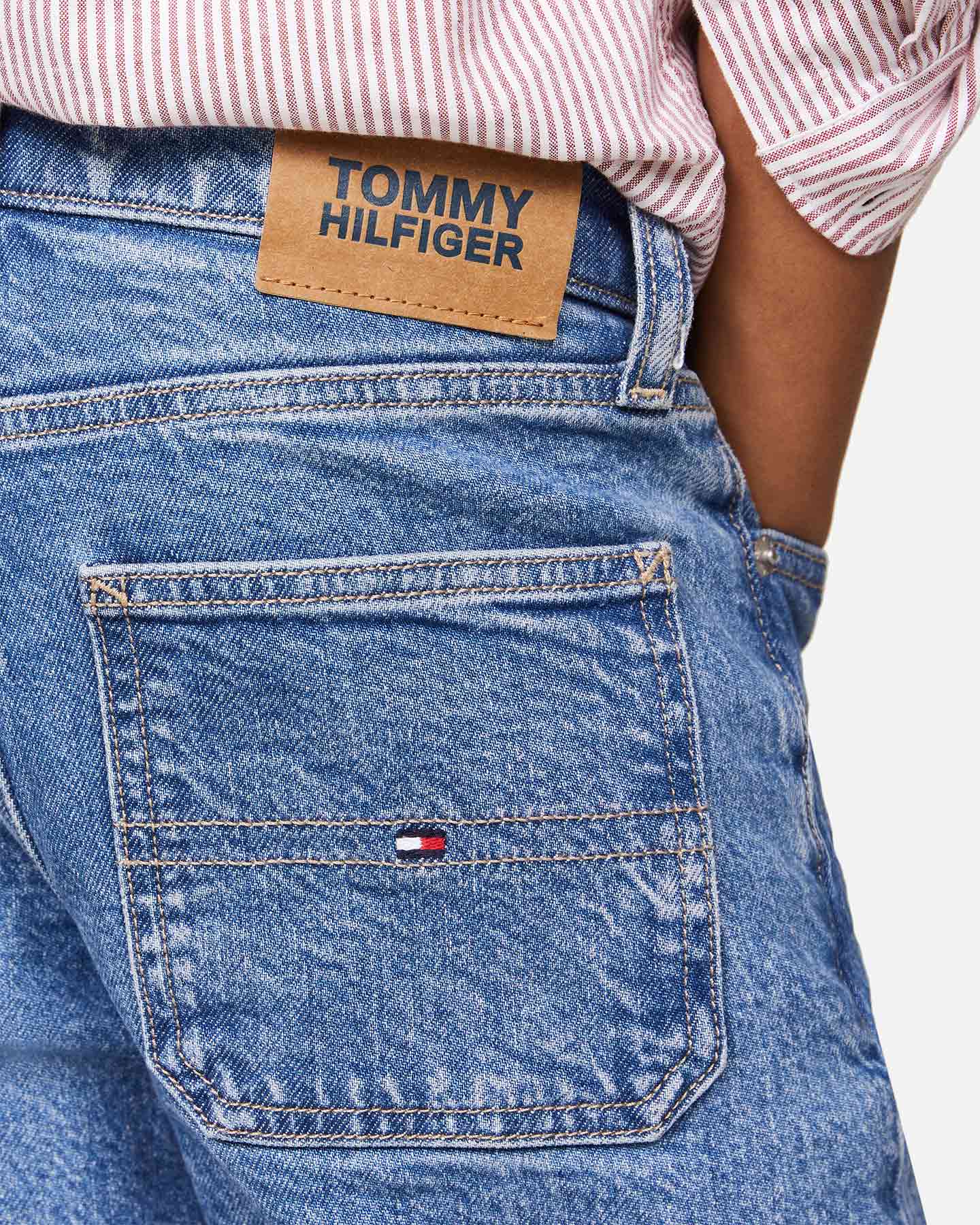 Jeans TOMMY HILFIGER SKATER MID JR - Denim - 3 | Cisalfa Sport