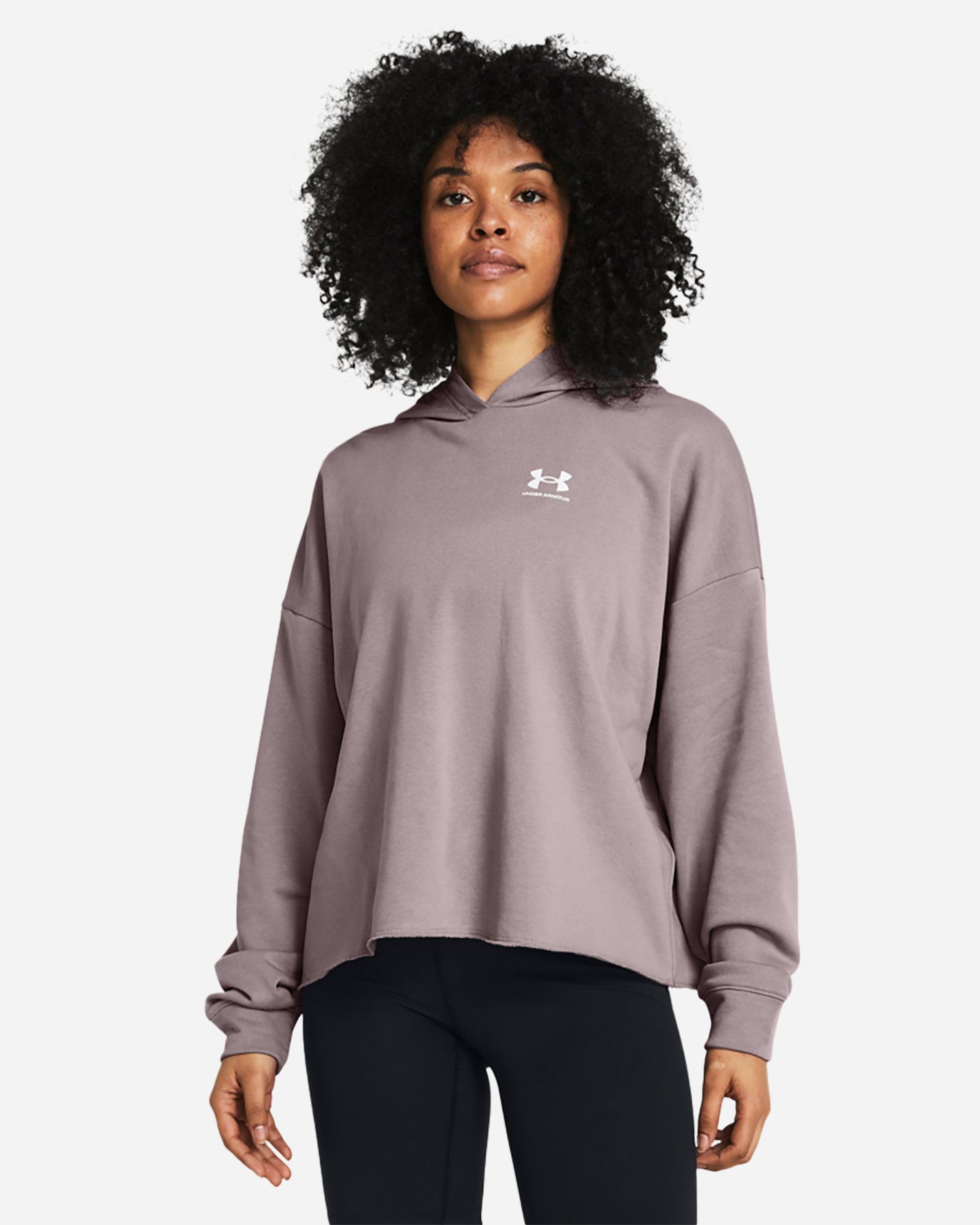 Under Armour Rival Terry W - Felpa - Donna