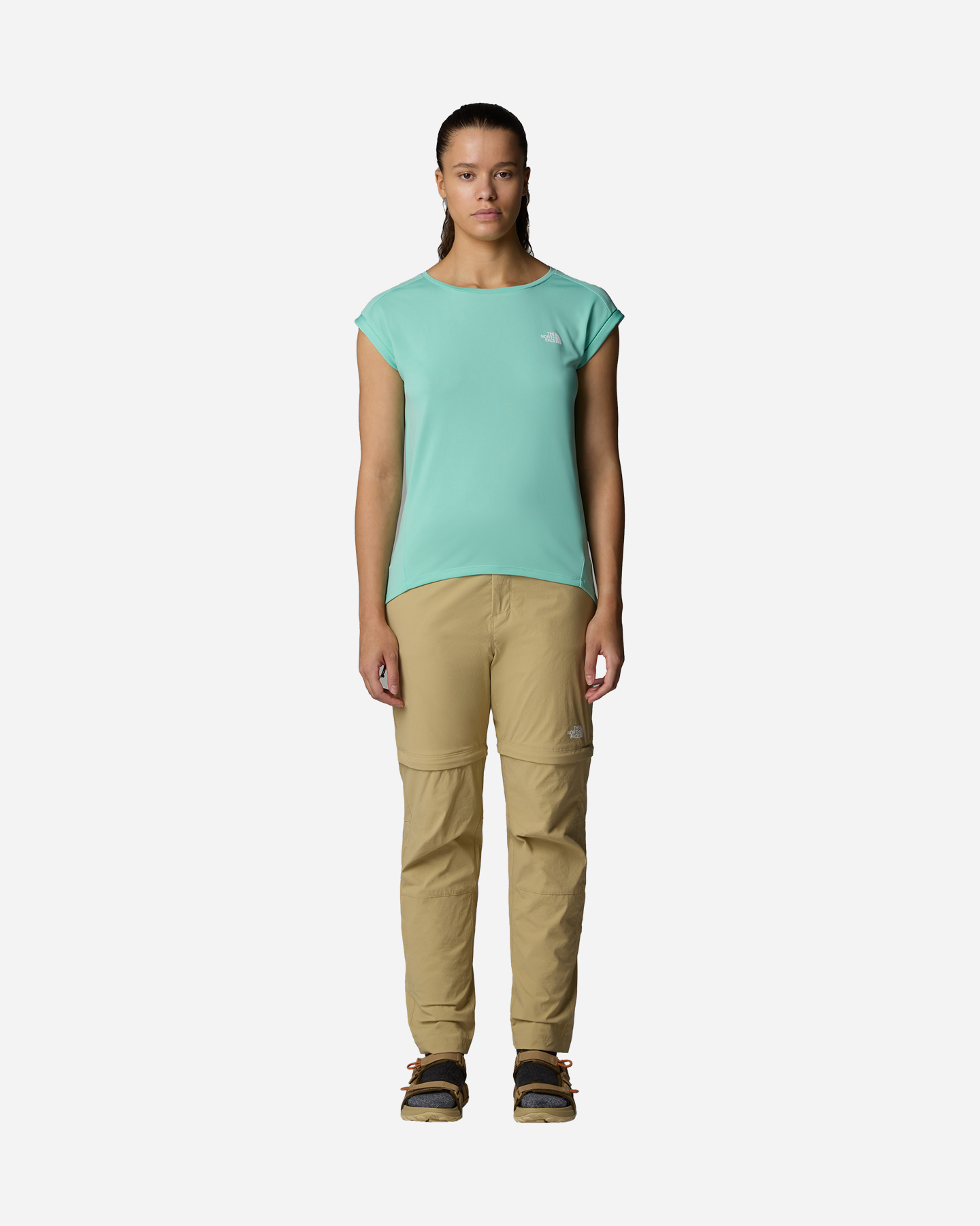 T-shirt THE NORTH FACE TANKEN W - Azzurro - 4 | Cisalfa Sport
