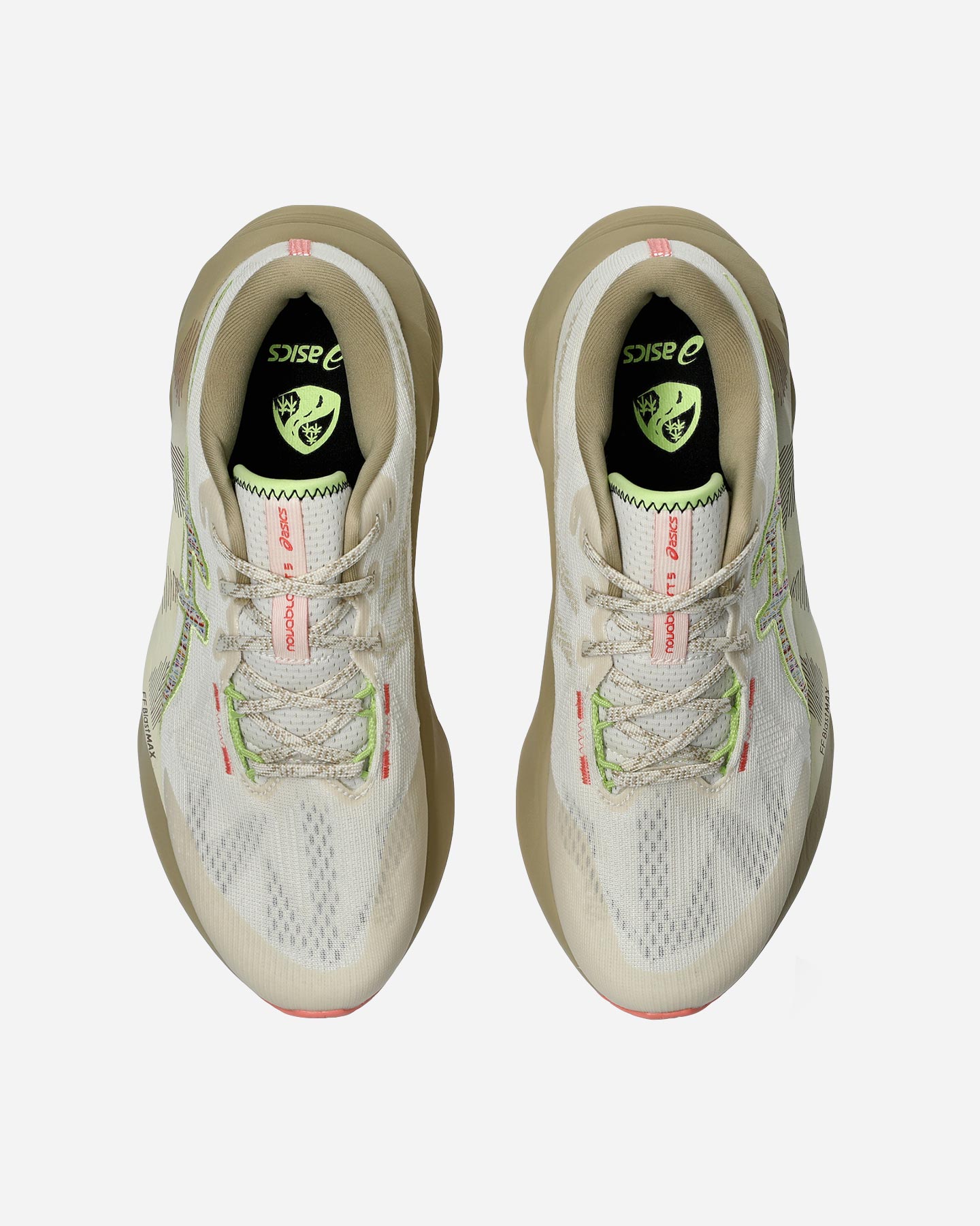 Scarpe running ASICS NOVABLAST 5 TR NATURE W - Verde - 3 | Cisalfa Sport