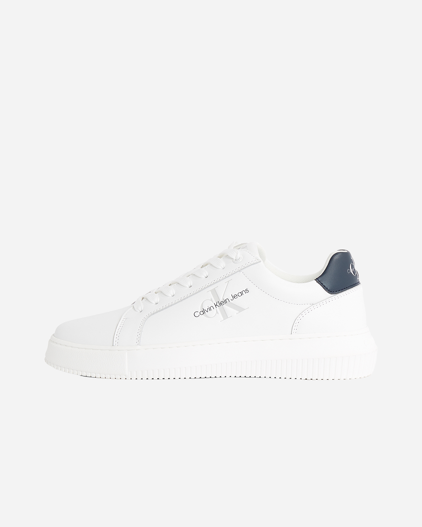 Scarpe sneakers CALVIN KLEIN JEANS CHUNKY CUPSOLE MONO M - Bianco - 4 | Cisalfa Sport