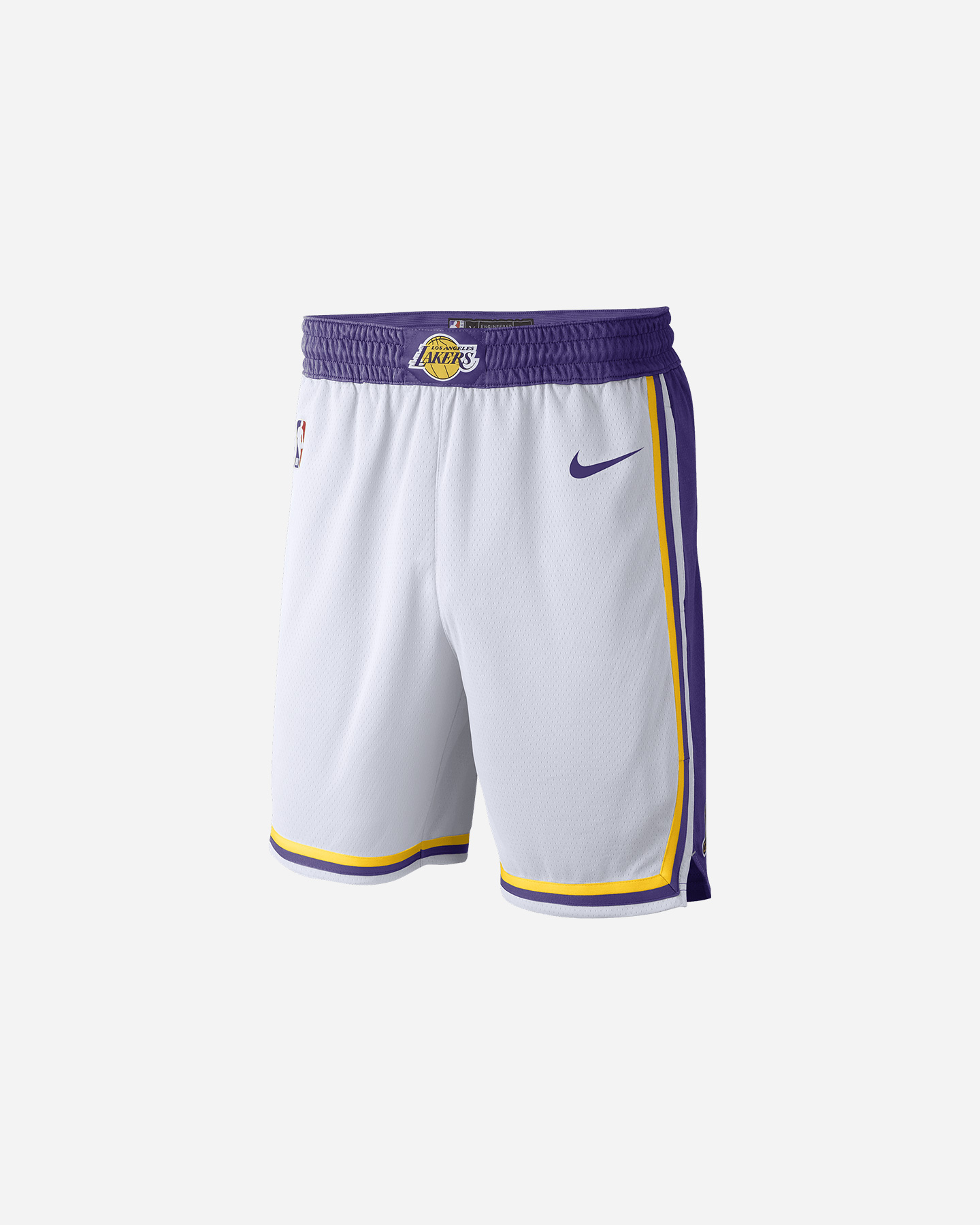 Pantaloncini basket NIKE LOS ANGELES LAKERS ASC M - Bianco - 4 | Cisalfa Sport