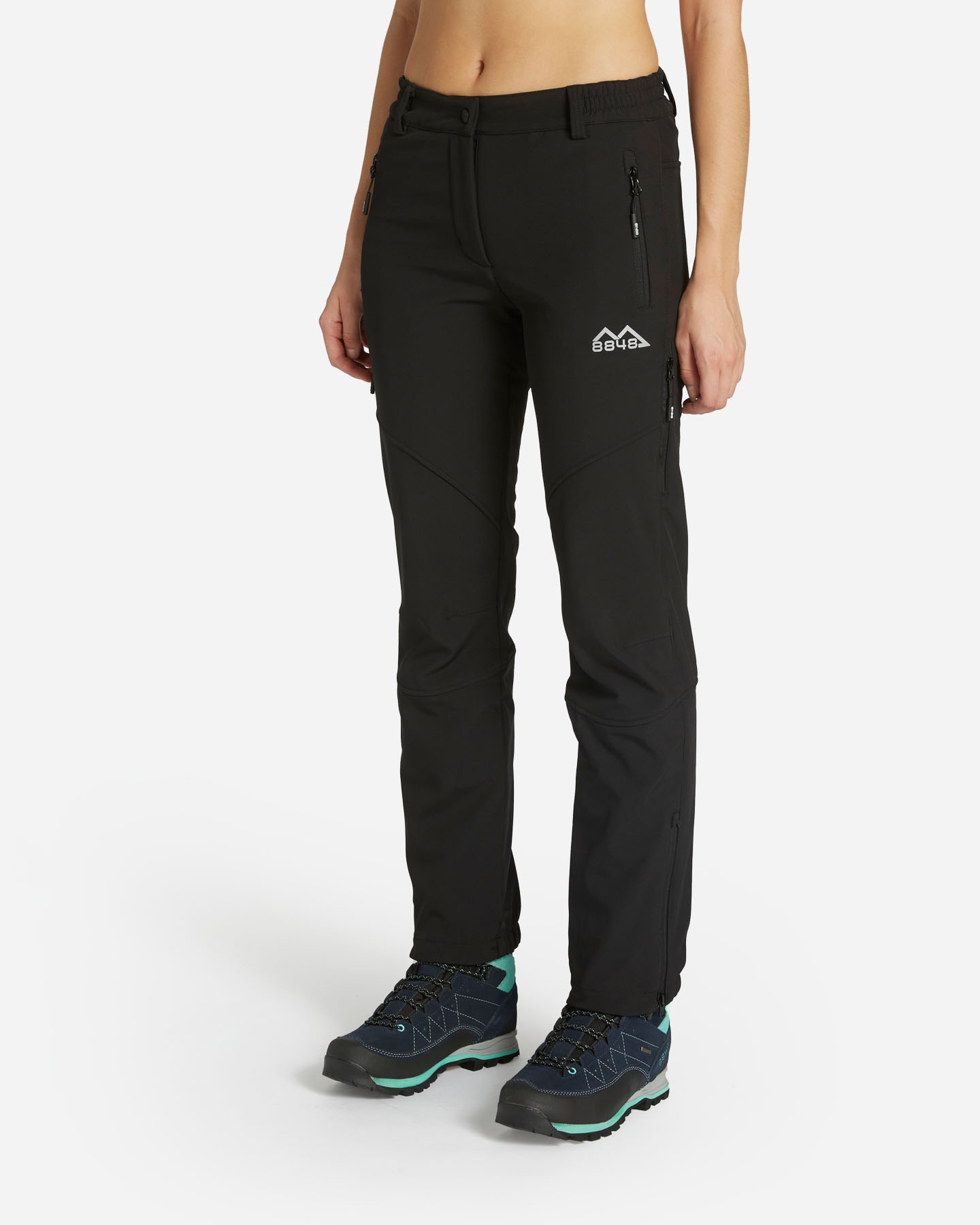 Pantalone outdoor 8848 PERTH W - Nero - 2 | Cisalfa Sport
