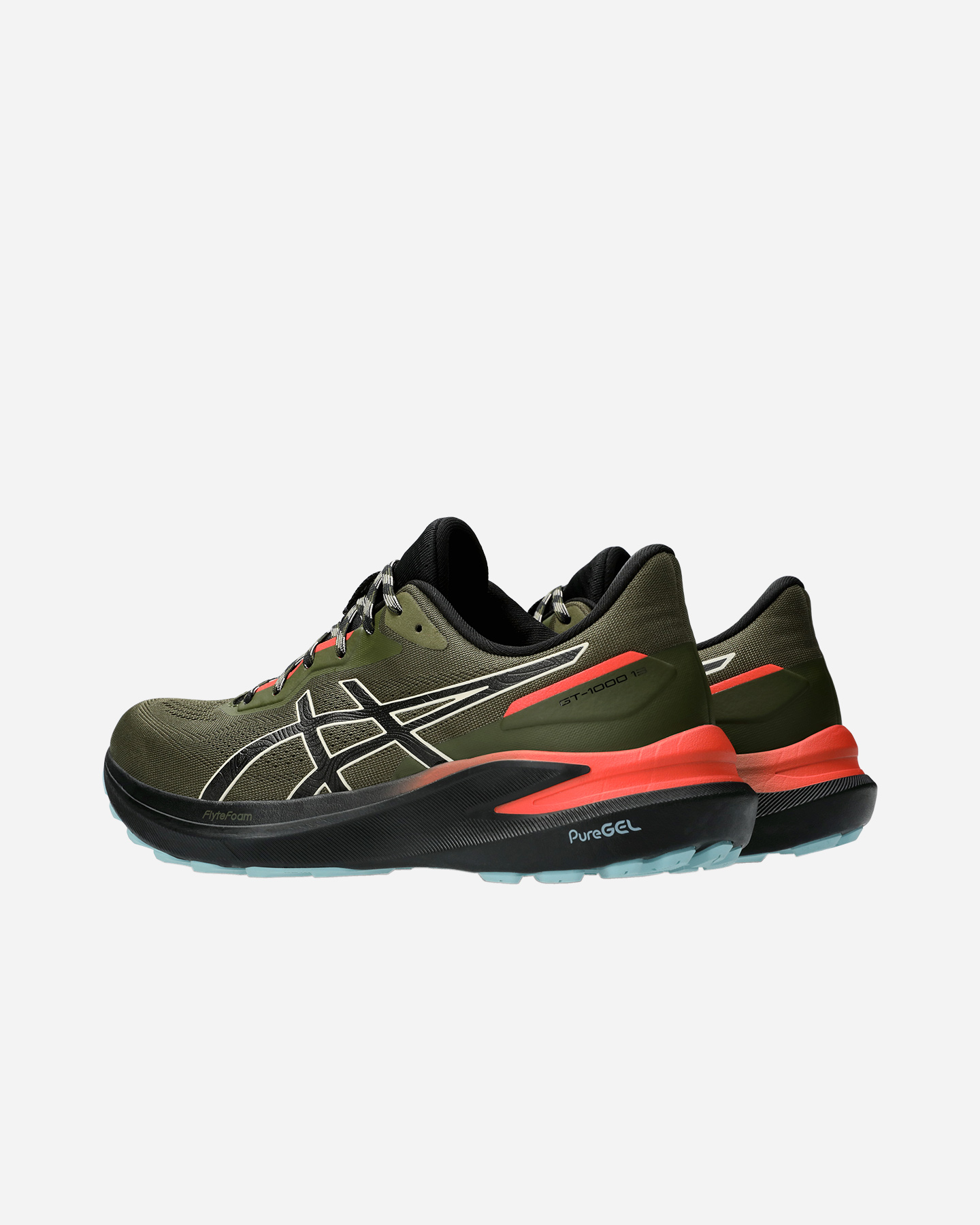 Scarpe running ASICS GT-1000 13 TR M - Verde - 4 | Cisalfa Sport