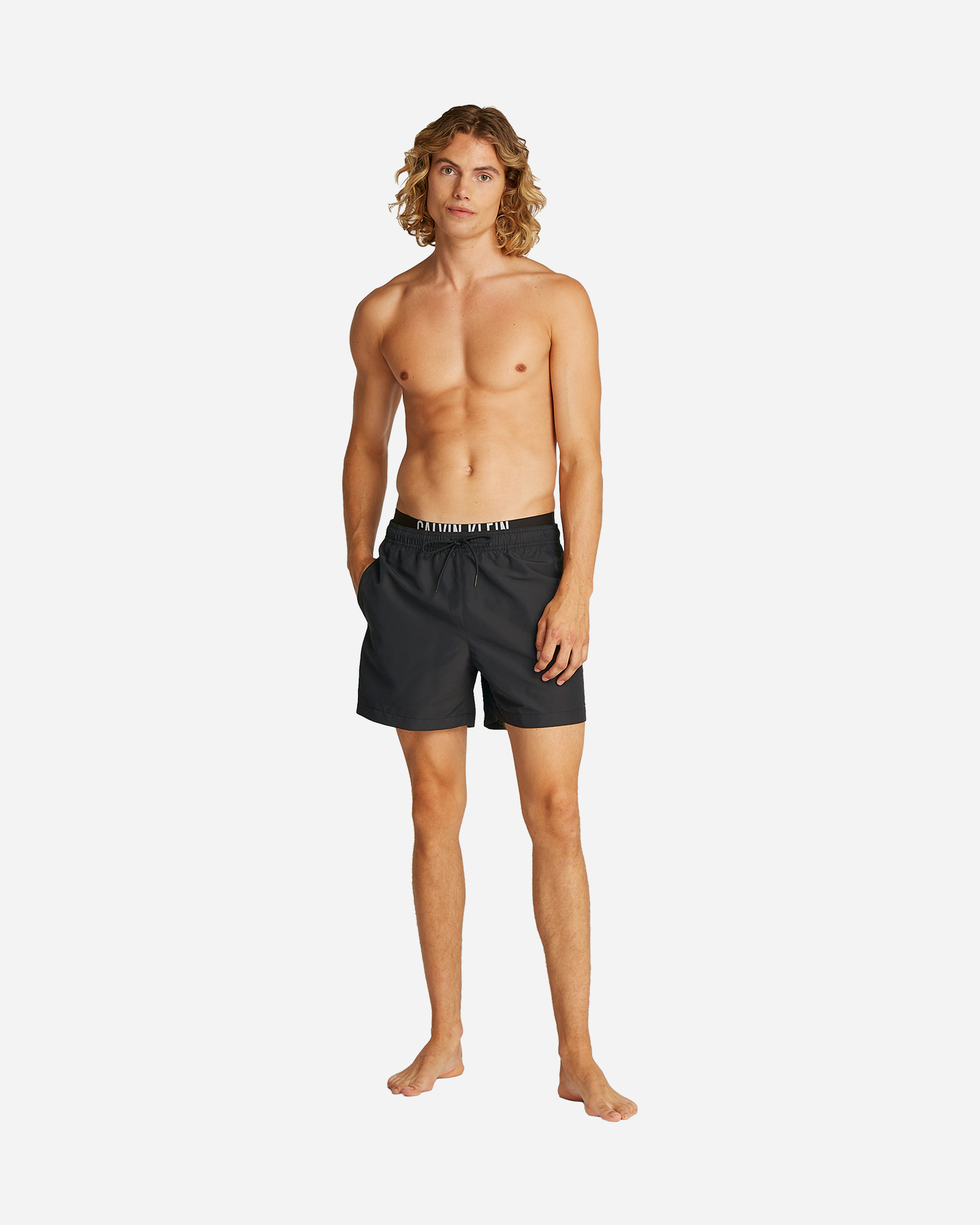 Boxer mare CALVIN KLEIN JEANS BOXER ELASTIC M - Nero - 1 | Cisalfa Sport