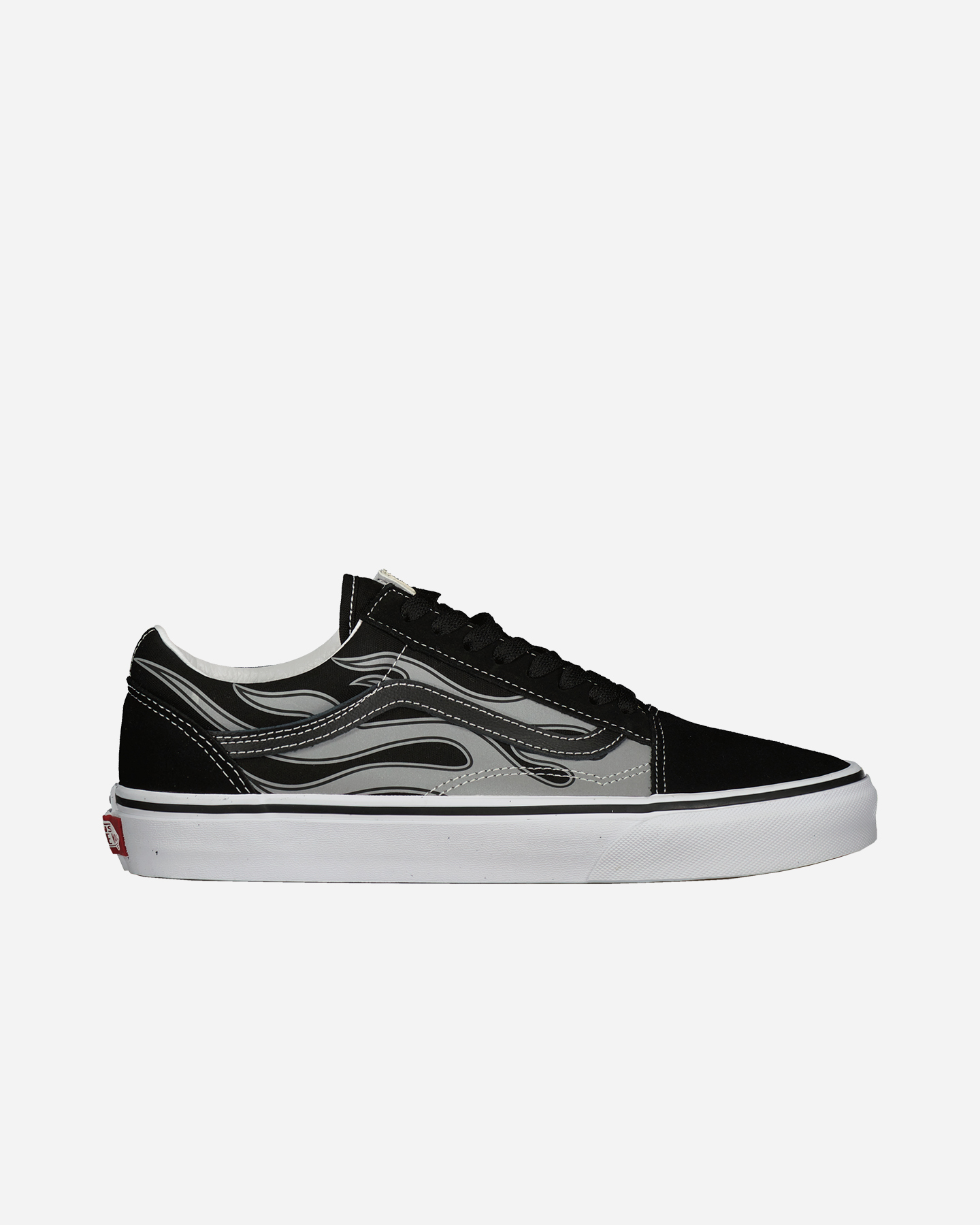 Scarpe sneakers VANS OLD SKOOL REFLECTIVE FLAME M - Nero - 0 | Cisalfa Sport