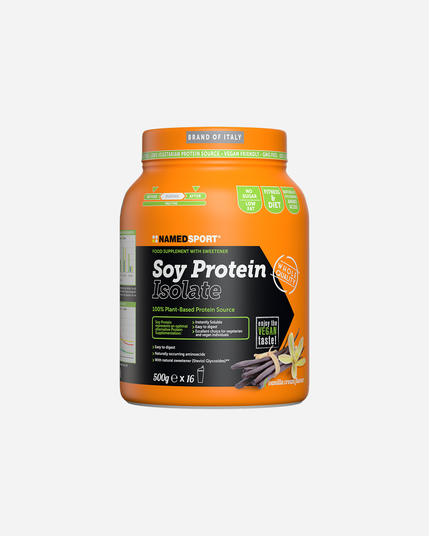 Energetico NAMED SPORT SOY PROTEIN 500G - 0 | Cisalfa Sport