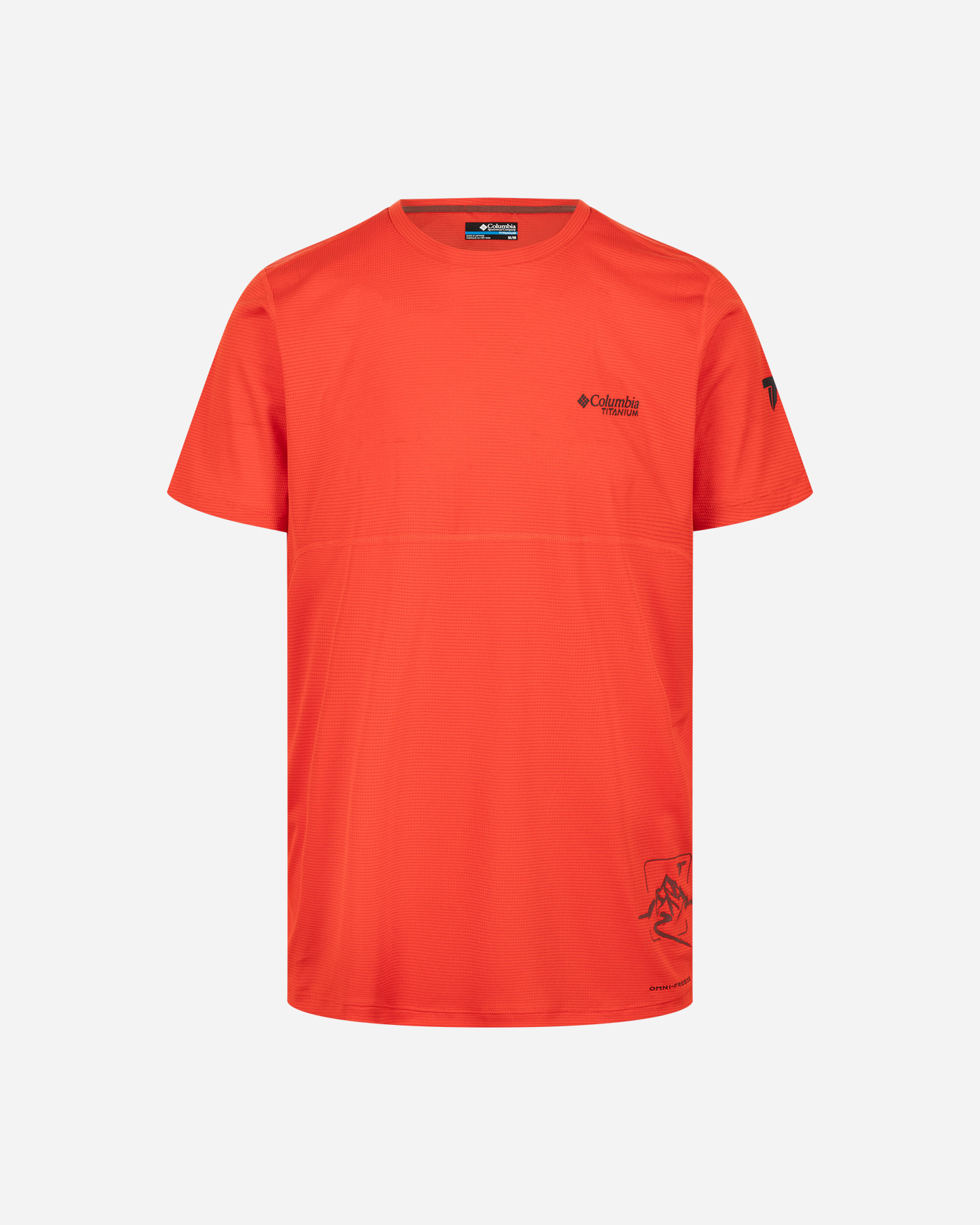 T-shirt COLUMBIA CIRQUE RIVER M - Rosso - 0 | Cisalfa Sport