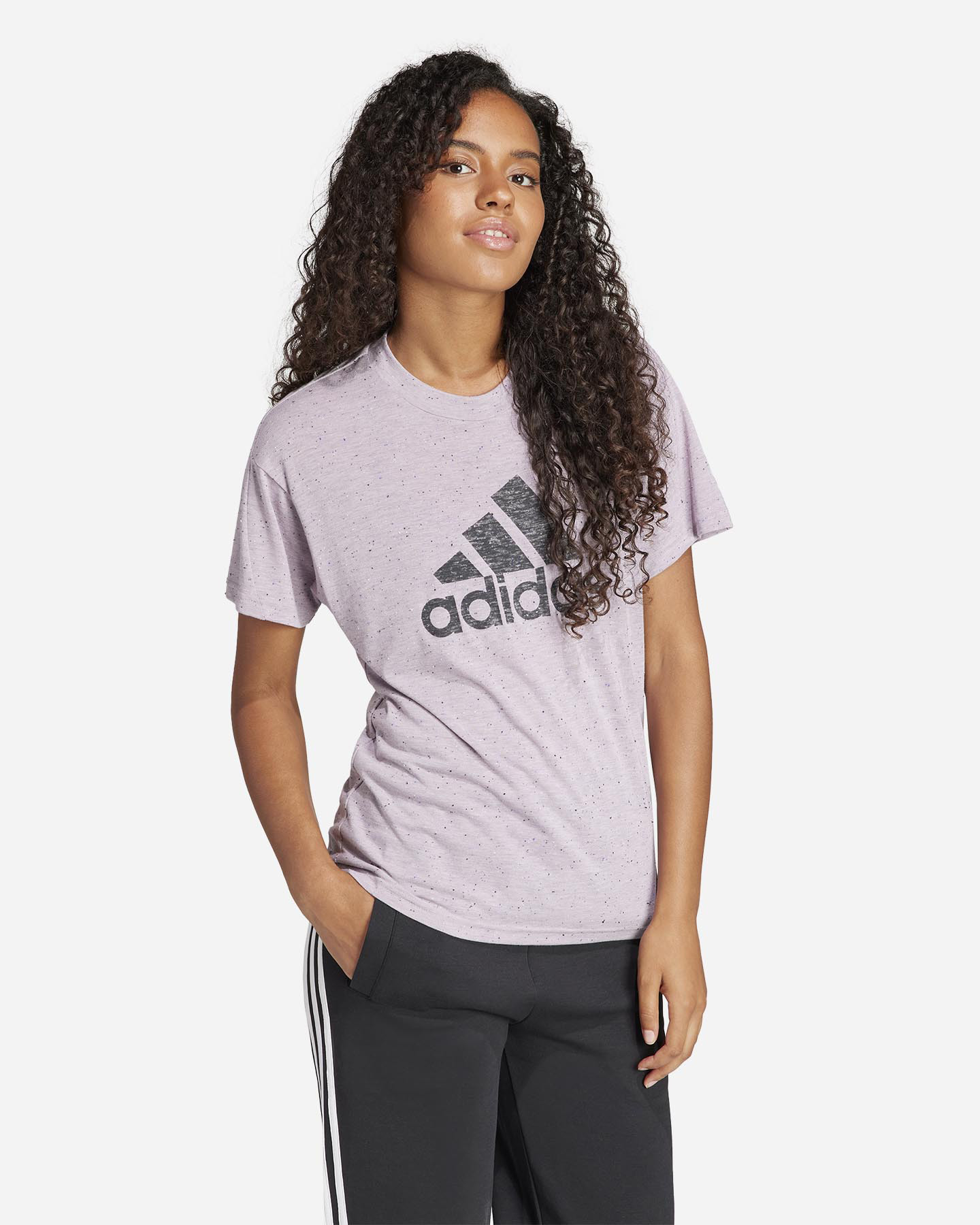 T-shirt ADIDAS FUTURE ICONS WINNERS 3.0 W - Lilla - 3 | Cisalfa Sport