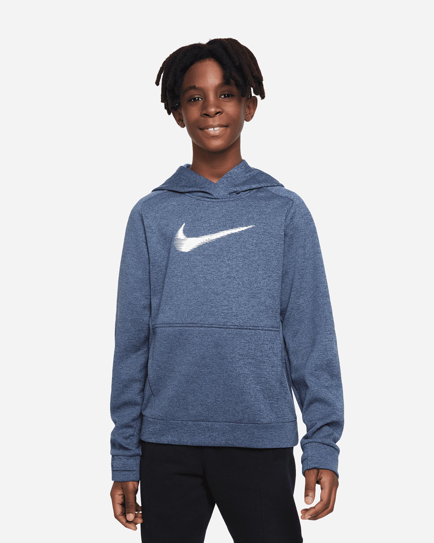 Felpa NIKE TECH MIDNIGHT JR - Azzurro - 0 | Cisalfa Sport