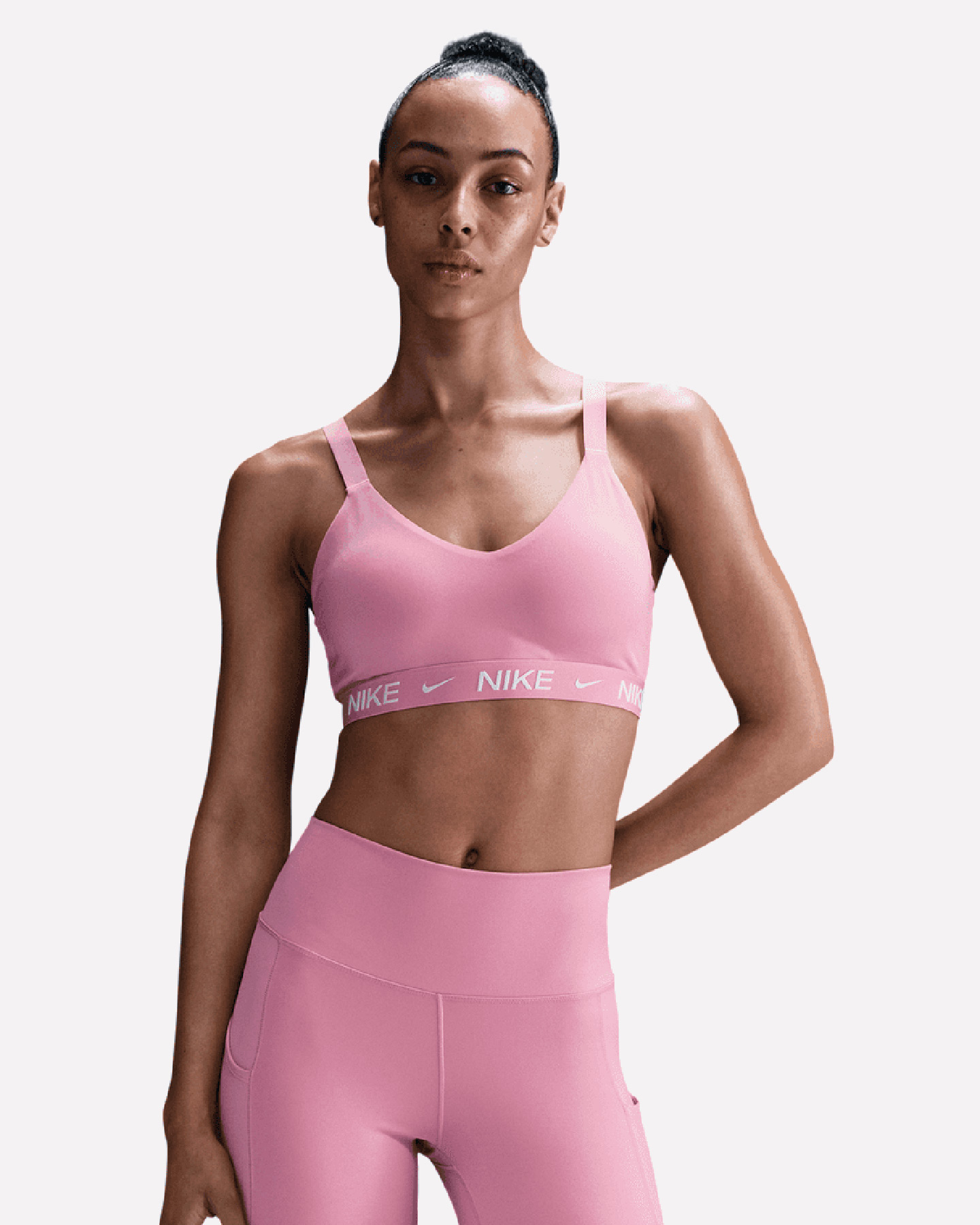 Bra training NIKE INDY W - Rosa - 0 | Cisalfa Sport
