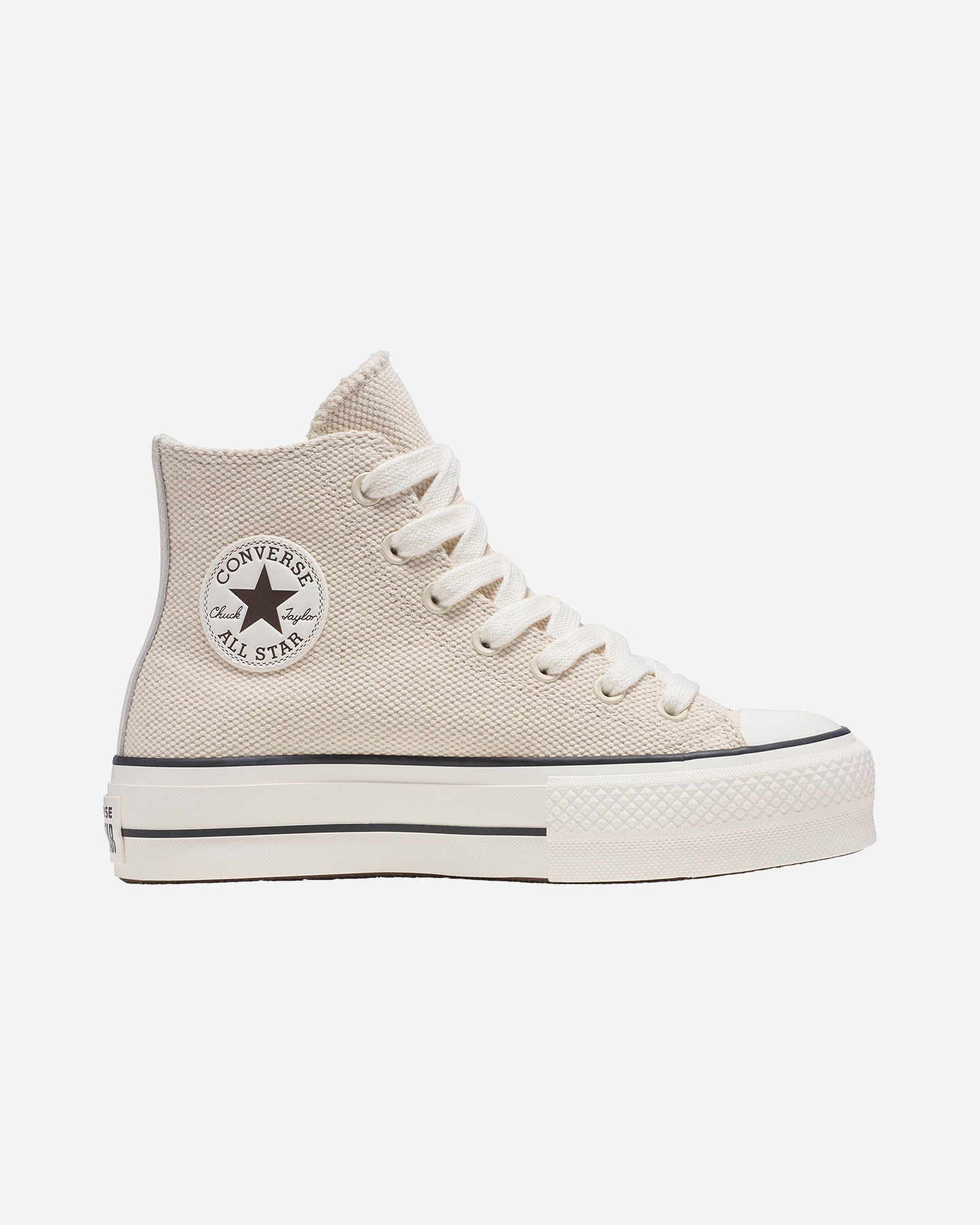 Scarpe sneakers CONVERSE CHUCK TAYLOR ALL STAR LIFT HIGH CANVAS W - Beige - 0 | Cisalfa Sport
