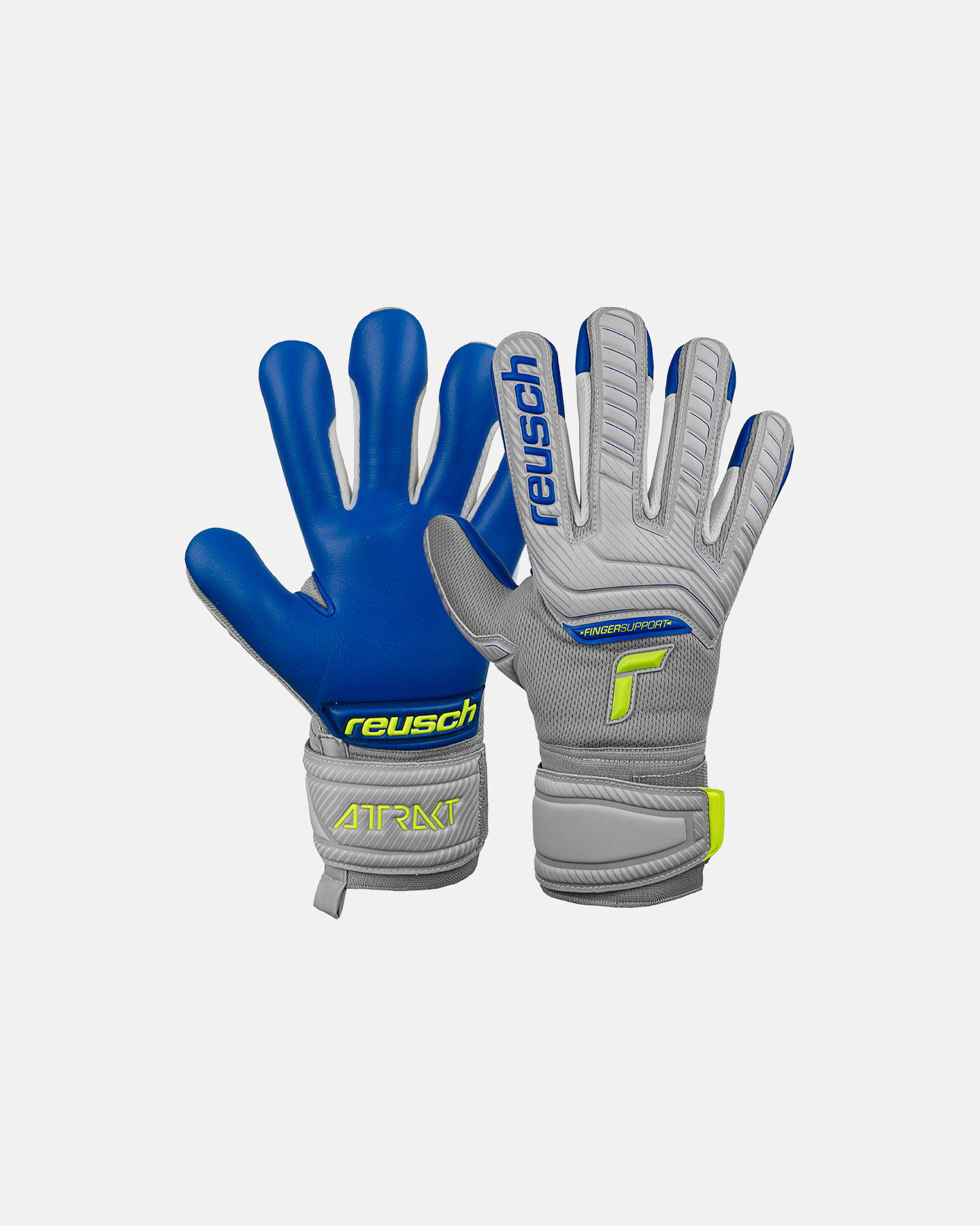 Guanti portiere REUSCH ATTRAKT EVOLUTION FINGER SUPPORT JR - 0 | Cisalfa Sport