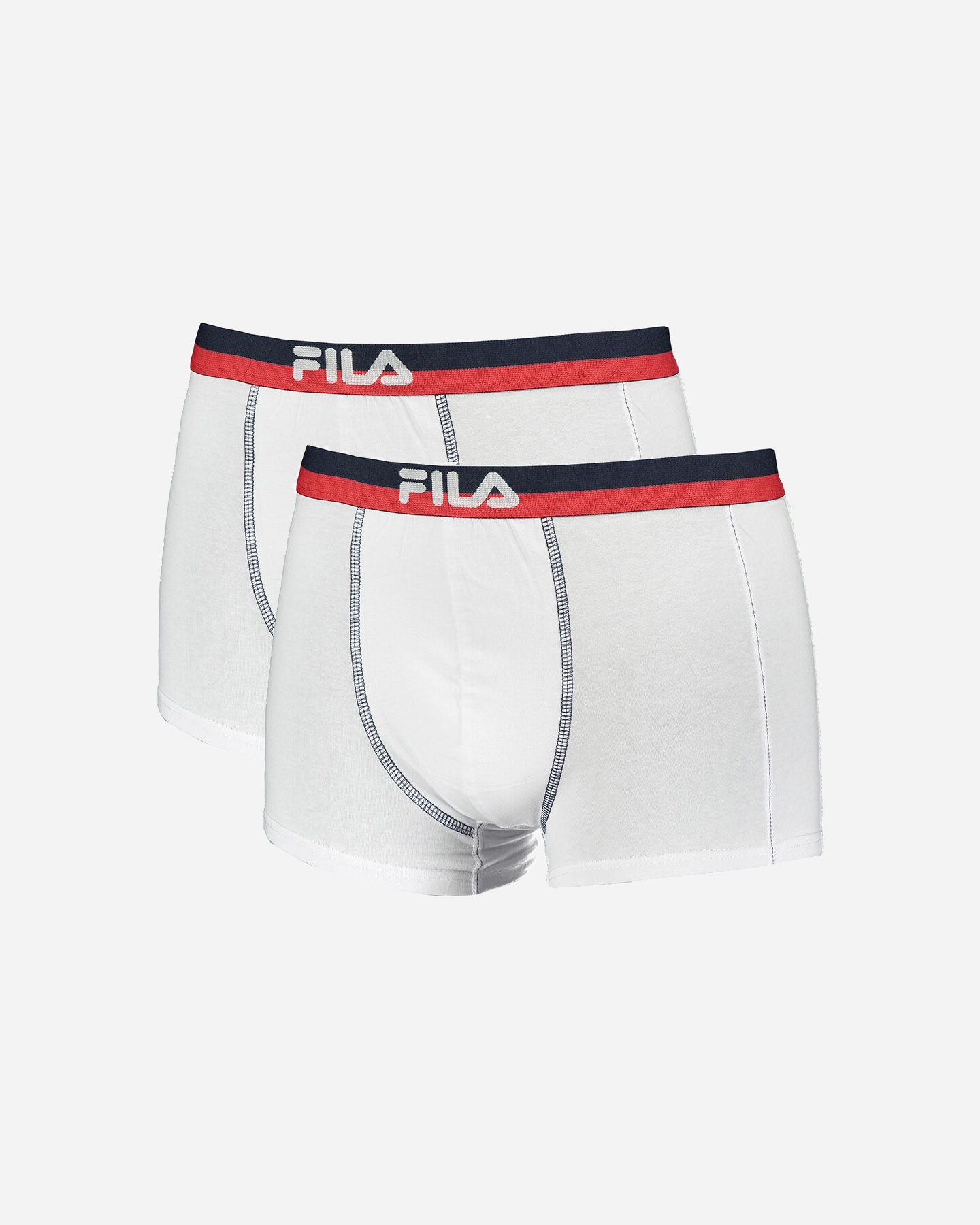 Intimo FILA 2PACK BOXER LOGO M - Bianco - 0 | Cisalfa Sport