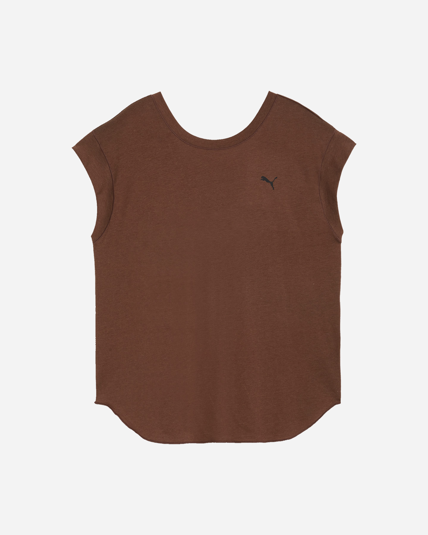 T-shirt training PUMA SMALL LOGO W - Marrone - 0 | Cisalfa Sport