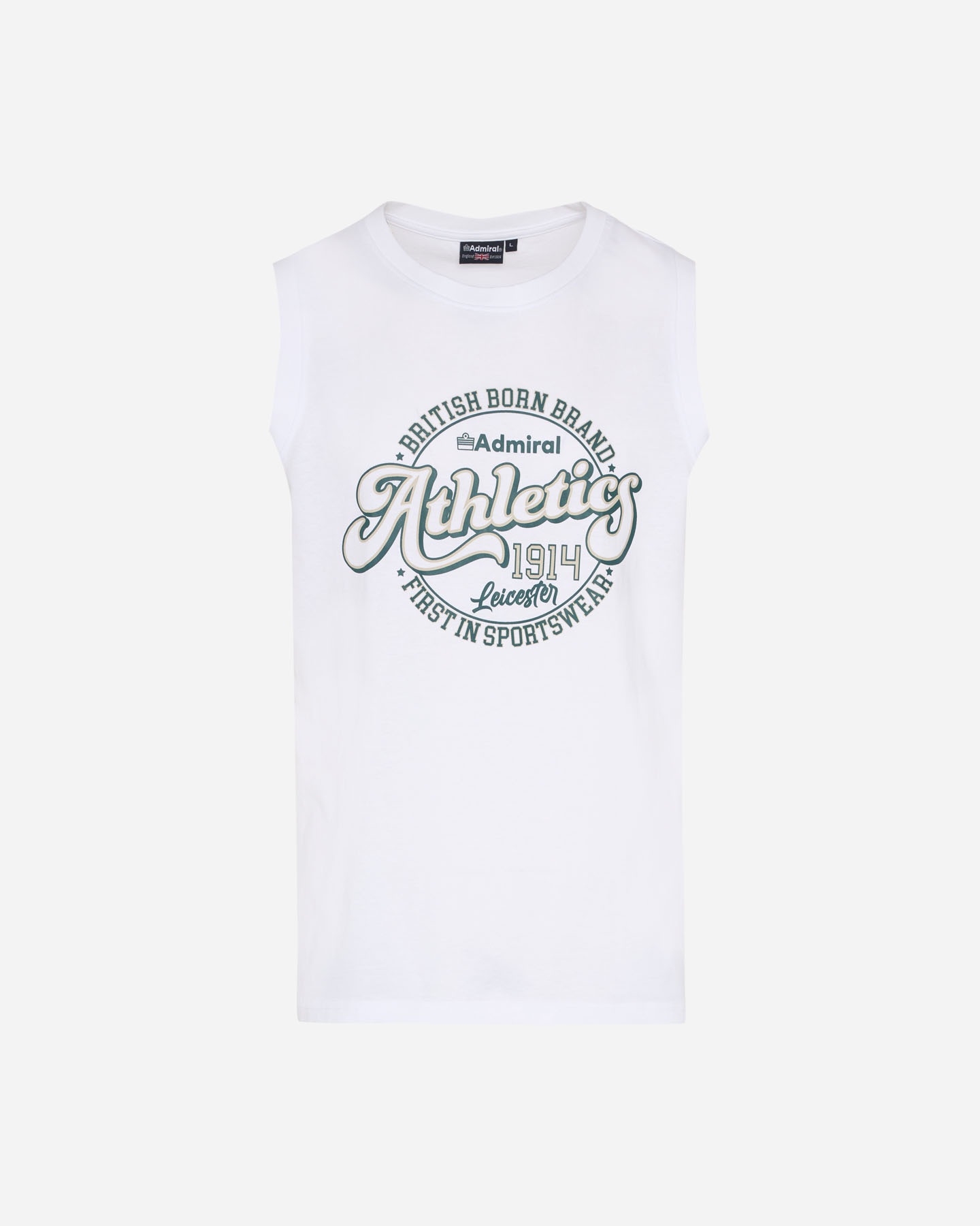 Canotta ADMIRAL ESSENTIAL COLLEGE M - Bianco - 0 | Cisalfa Sport