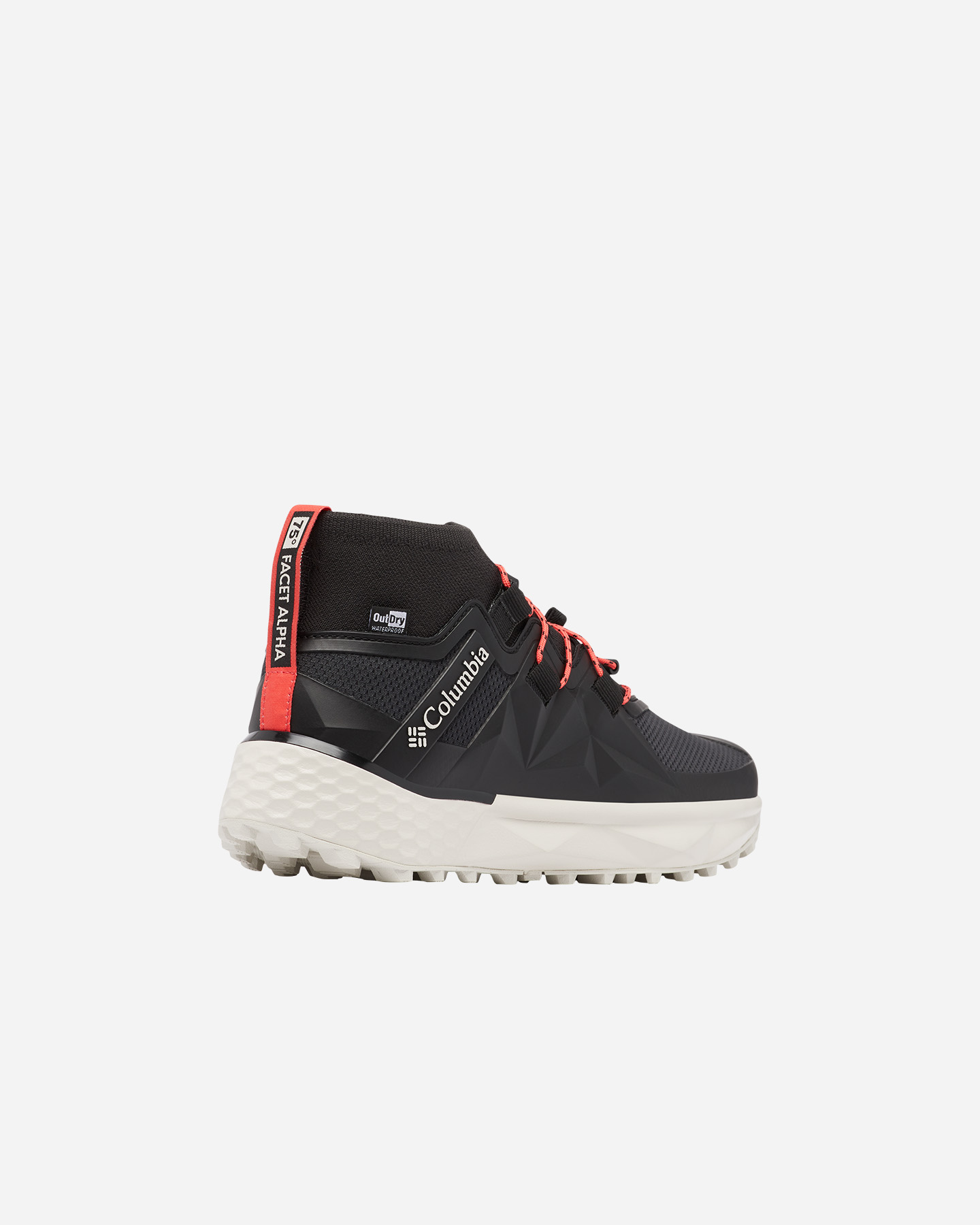 Scarpe trekking COLUMBIA FACET 75 ALPHA OUTDRY W - Nero - 2 | Cisalfa Sport