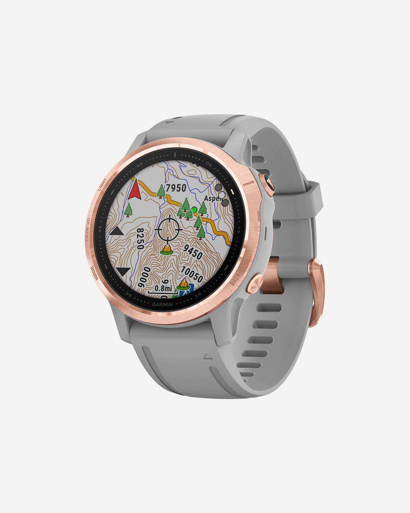 Orologio multifunzione GARMIN FENIX 6S SAPPHIRE - Grigio - 2 | Cisalfa Sport