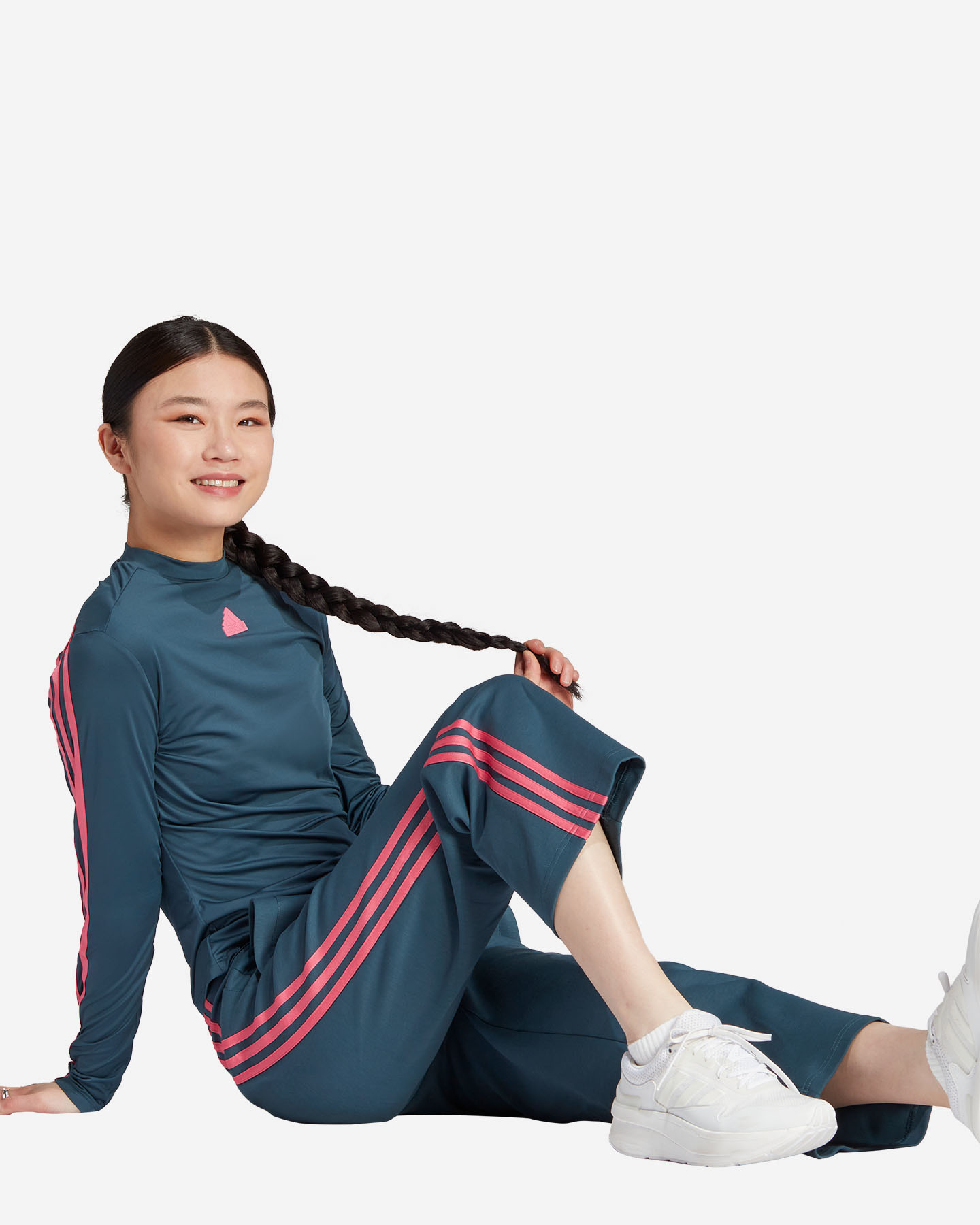 Pantalone ADIDAS 3 STRIPES W - Blu - 3 | Cisalfa Sport