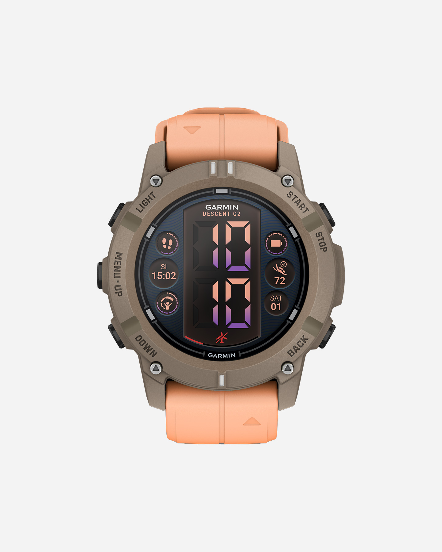 Orologio multifunzione GARMIN DESCENT G2 AMOLED - Color mix - 0 | Cisalfa Sport