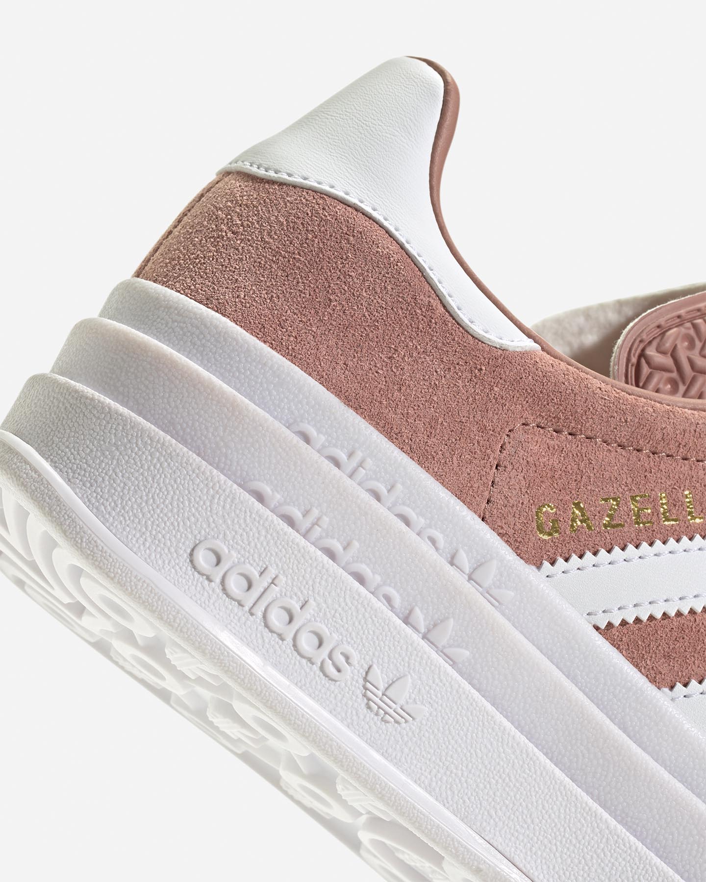 Scarpe sneakers ADIDAS GAZELLE BOLD GS JR - Rosa - 5 | Cisalfa Sport