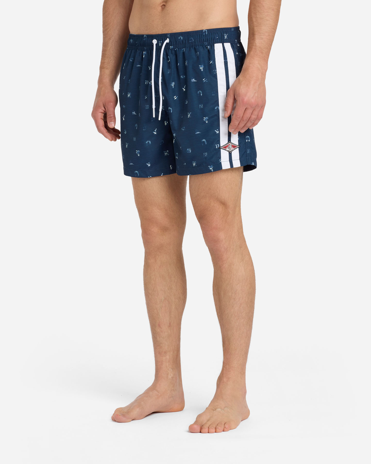 Boxer mare BEAR ICONIC SMALL LOGO M - Blu - 3 | Cisalfa Sport