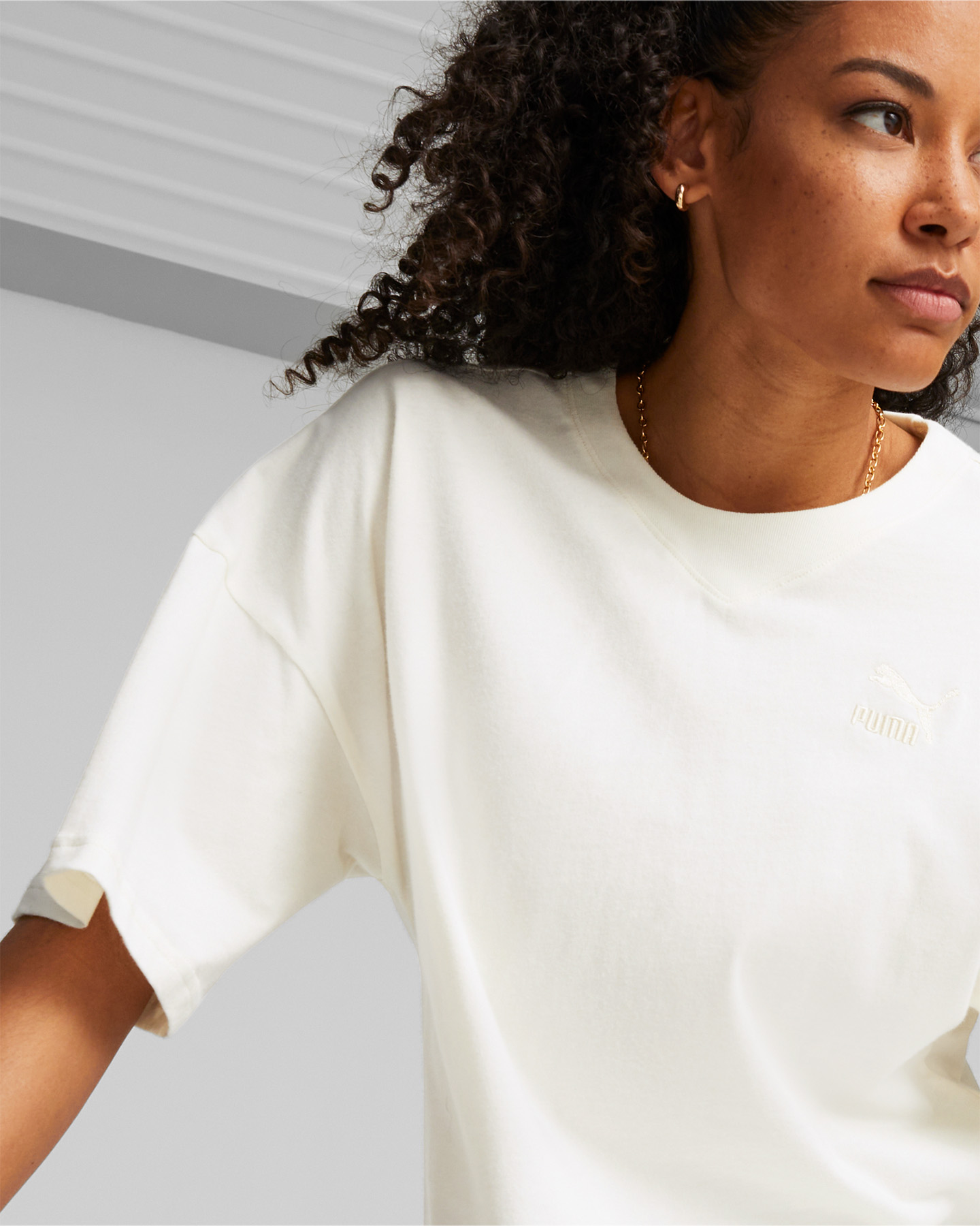 T-shirt PUMA CLASSIC W - Bianco - 4 | Cisalfa Sport