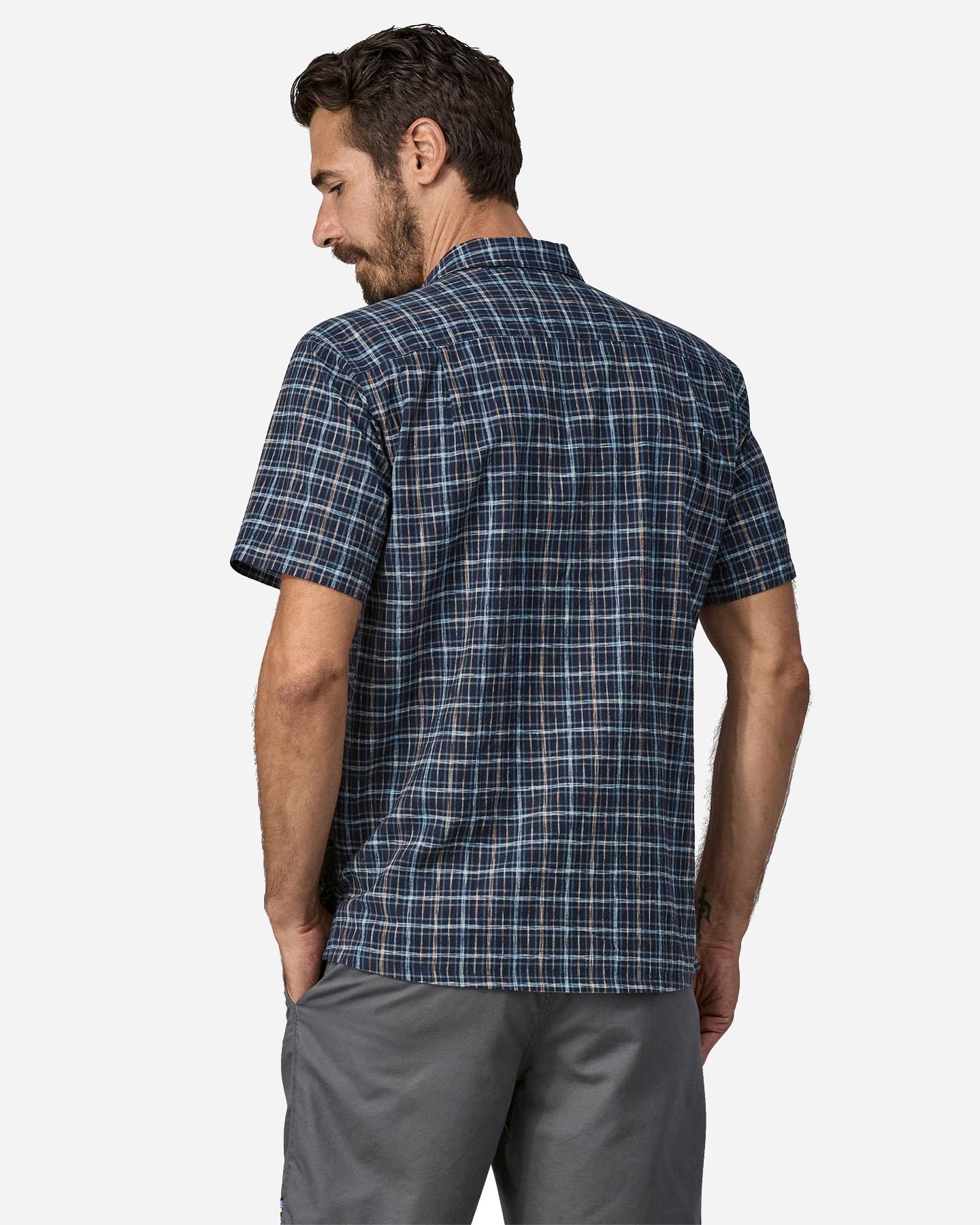 Camicia PATAGONIA BACK STEP M - Blu Navy - 2 | Cisalfa Sport