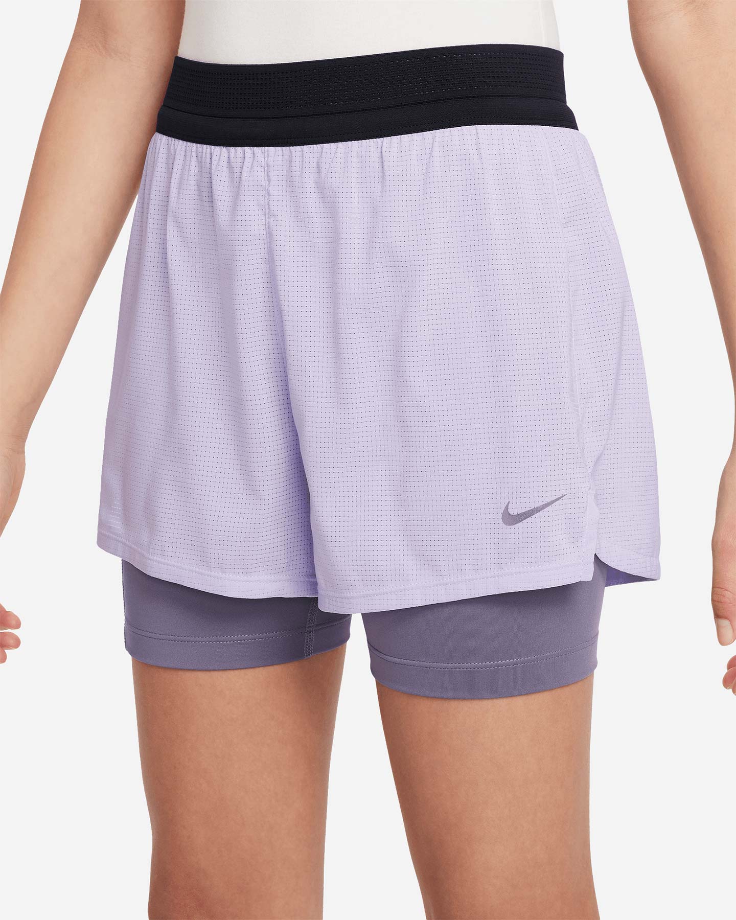 Pantaloncini NIKE DRI FIT MULTI TECK JR - Viola - 1 | Cisalfa Sport