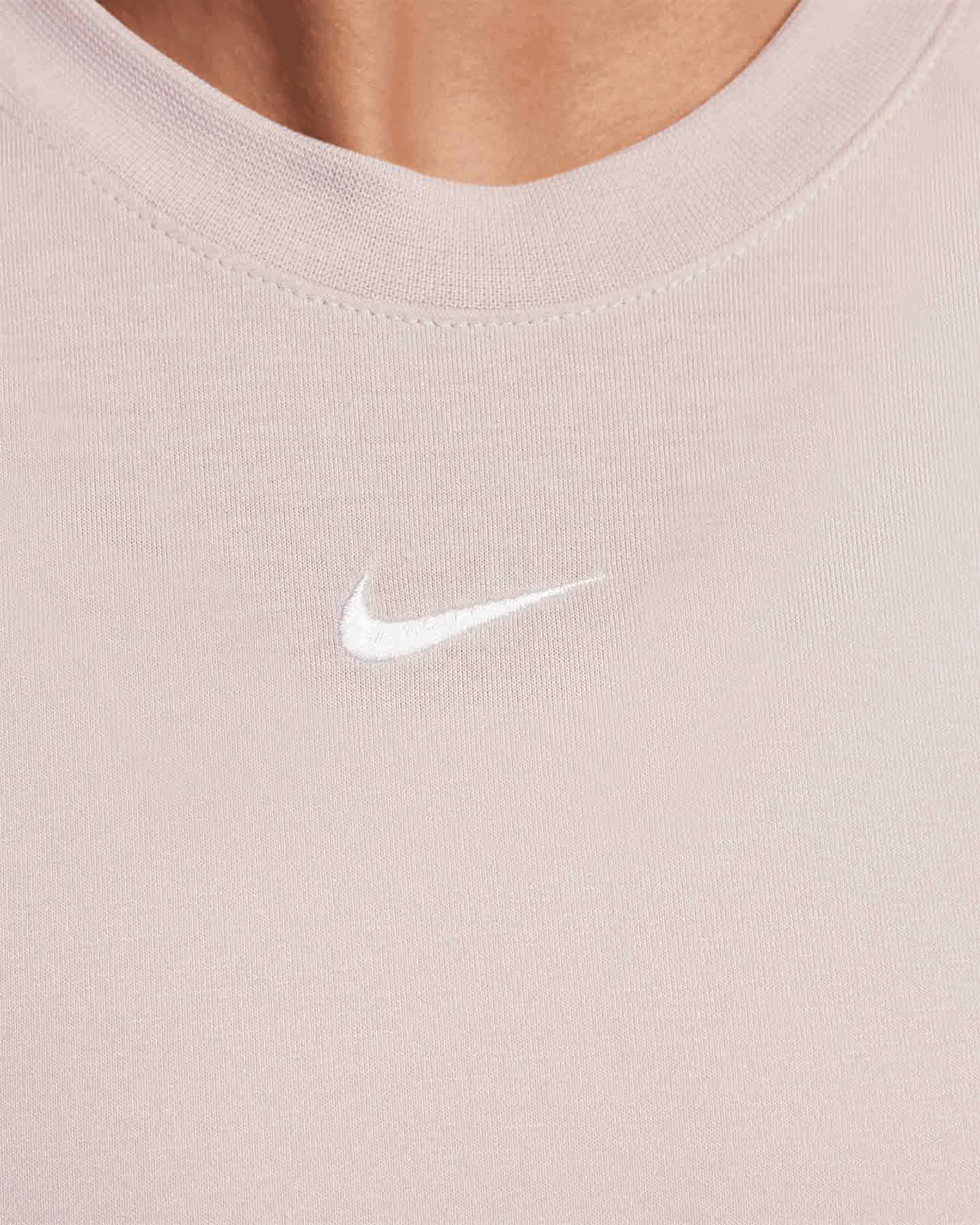 T-shirt NIKE CROP ESSENTIALS W - Lilla - 3 | Cisalfa Sport