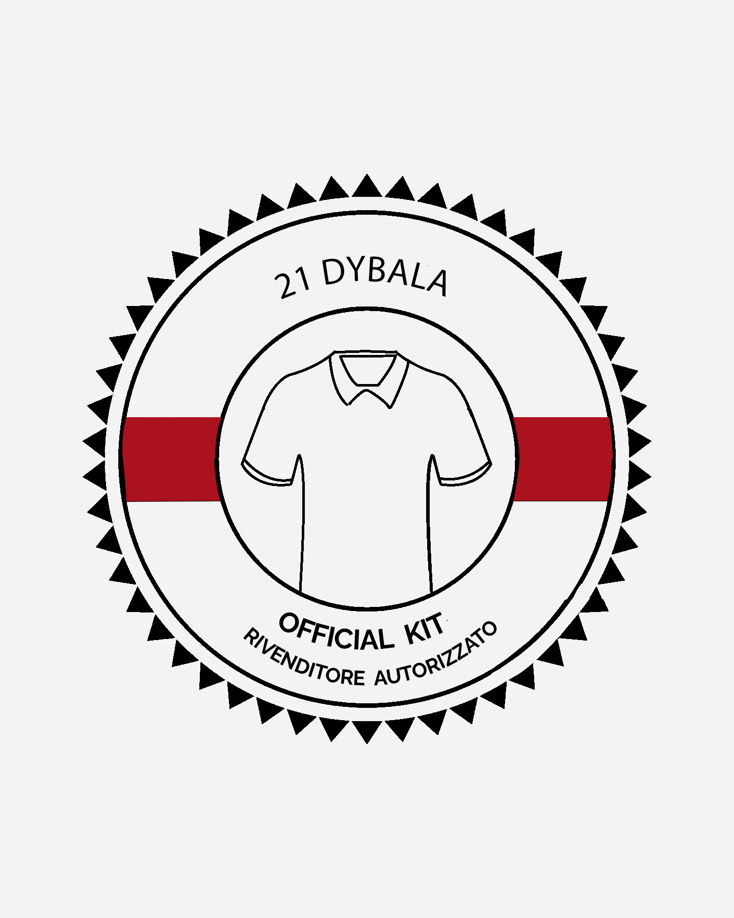 Accessorio calcio DEKOGRAPHICS STAMPA DYBALA AWAY 22-23 - 1 | Cisalfa Sport