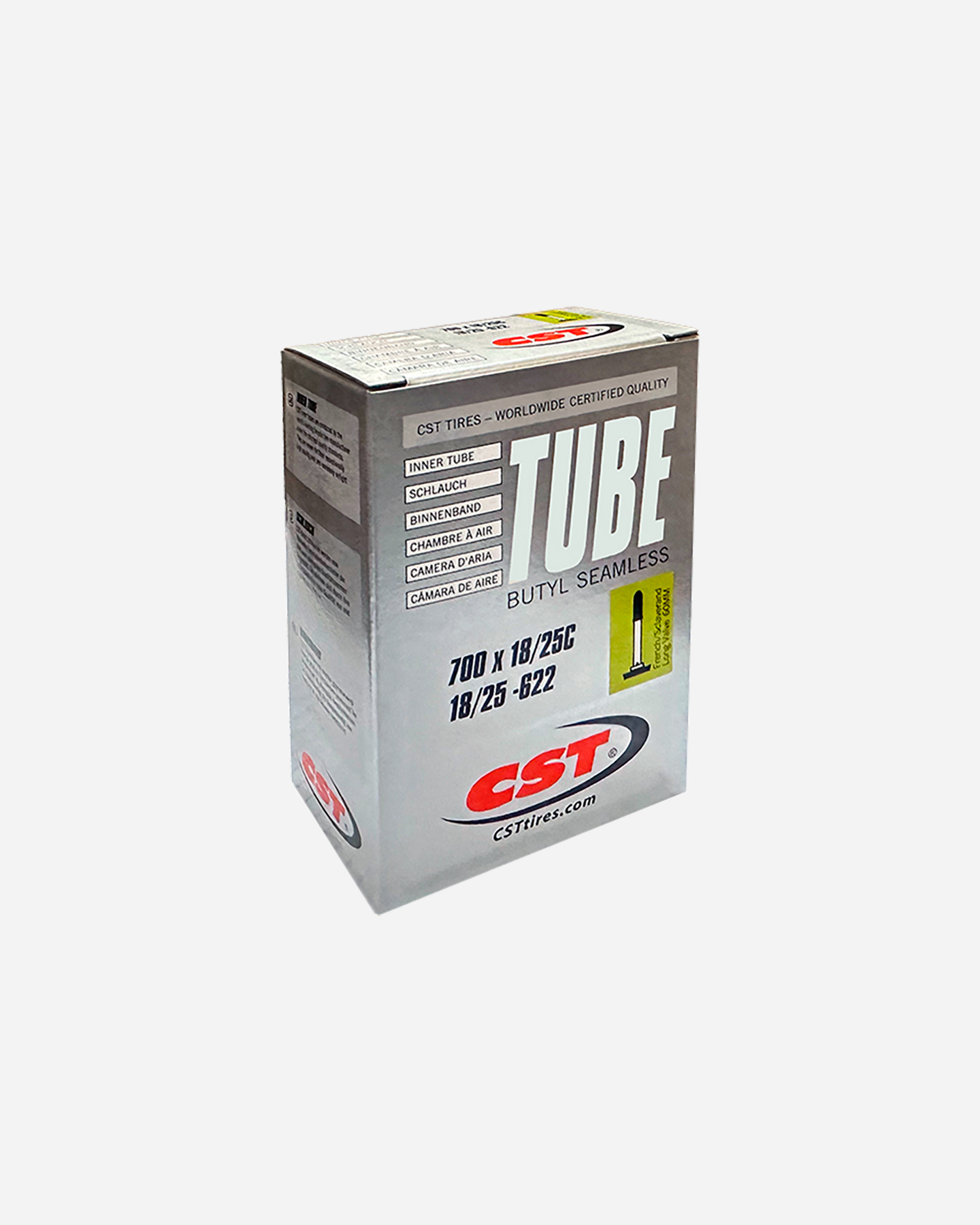 Inner tube BONIN CAMERA CS 700x18/25 FV 60MM - Nero - 0 | Cisalfa Sport