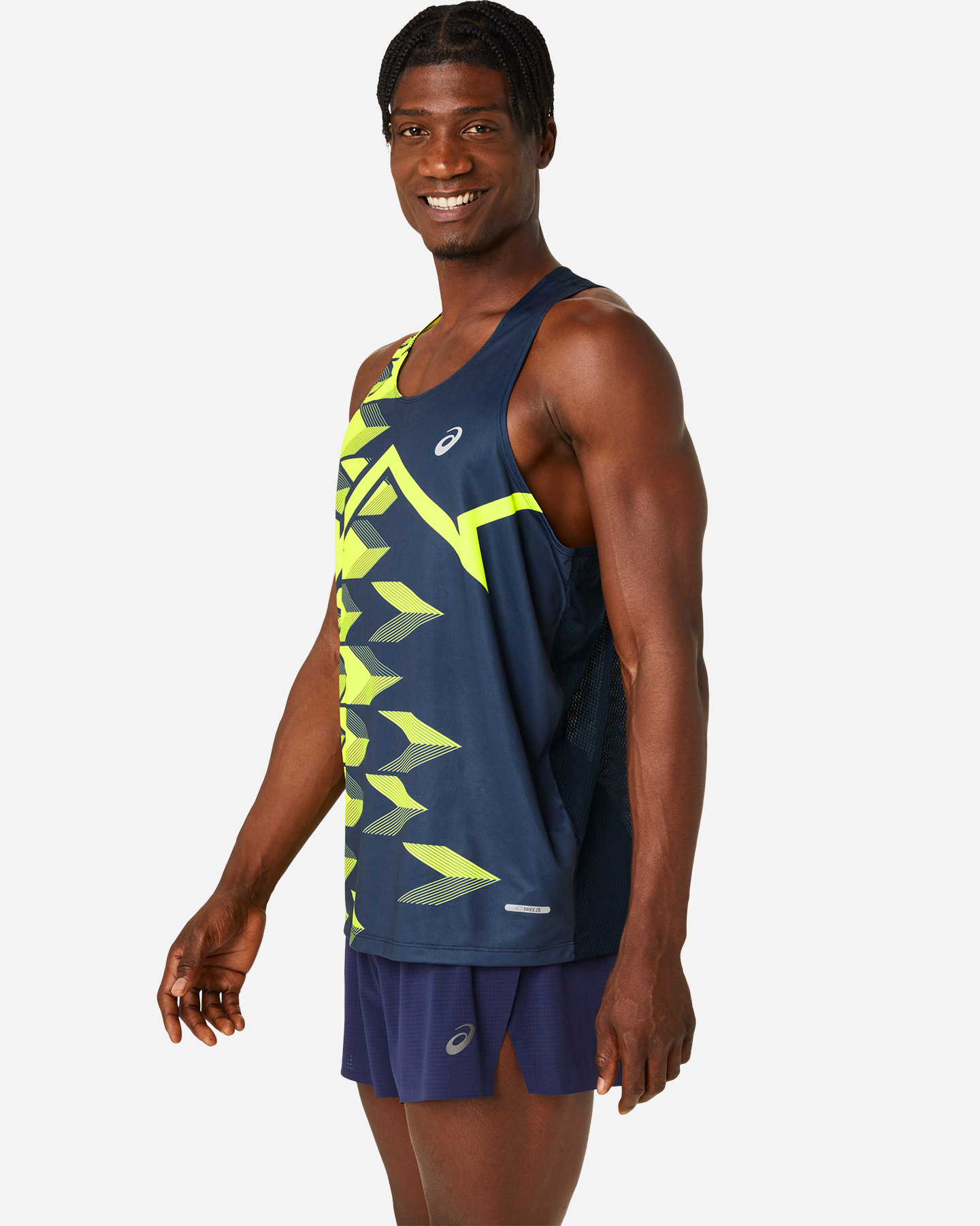 Canotta running ASICS LIGHT GRAPHIC SINGLET M - 1 | Cisalfa Sport