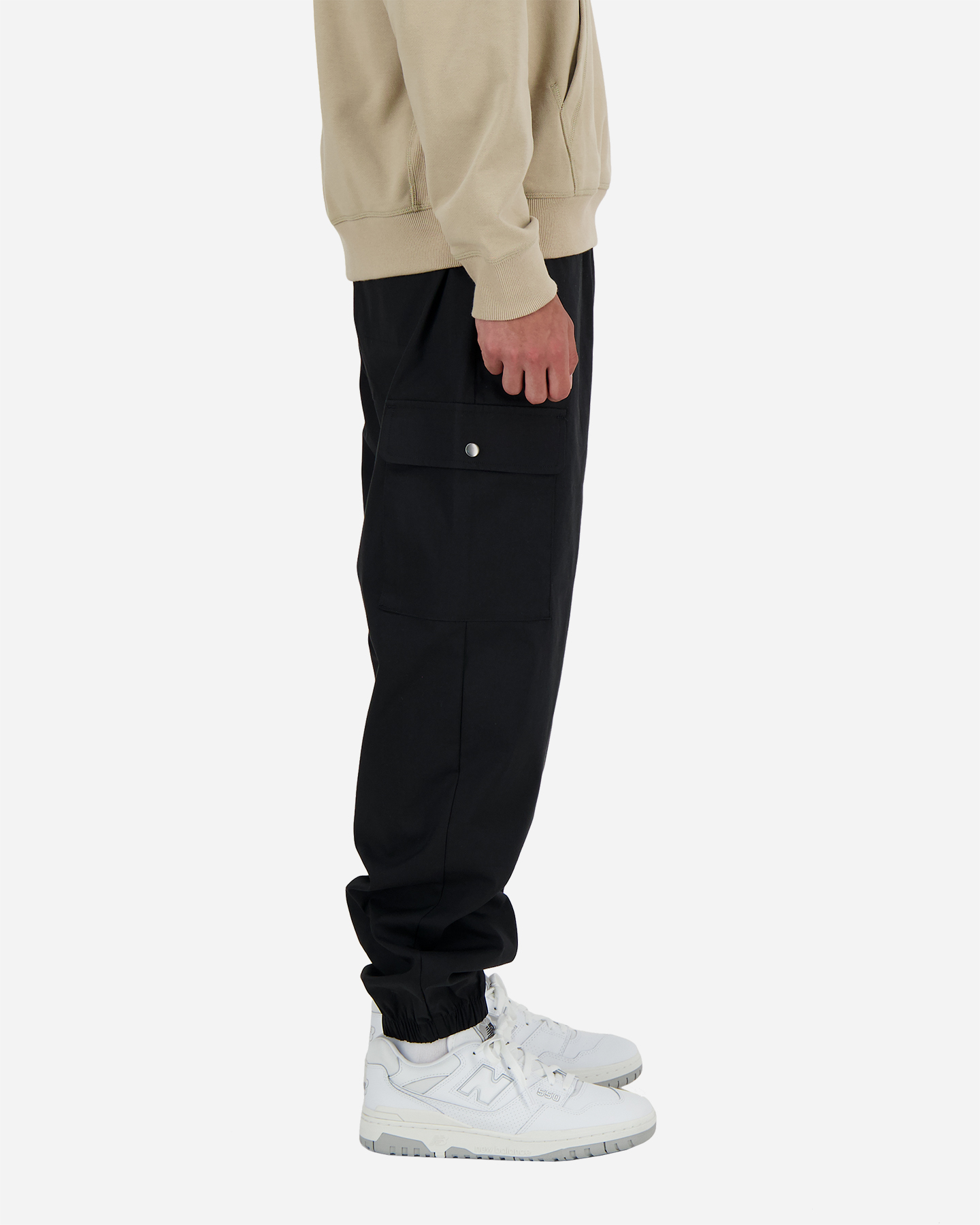 Pantalone NEW BALANCE TWILL CARGO M - Nero - 1 | Cisalfa Sport