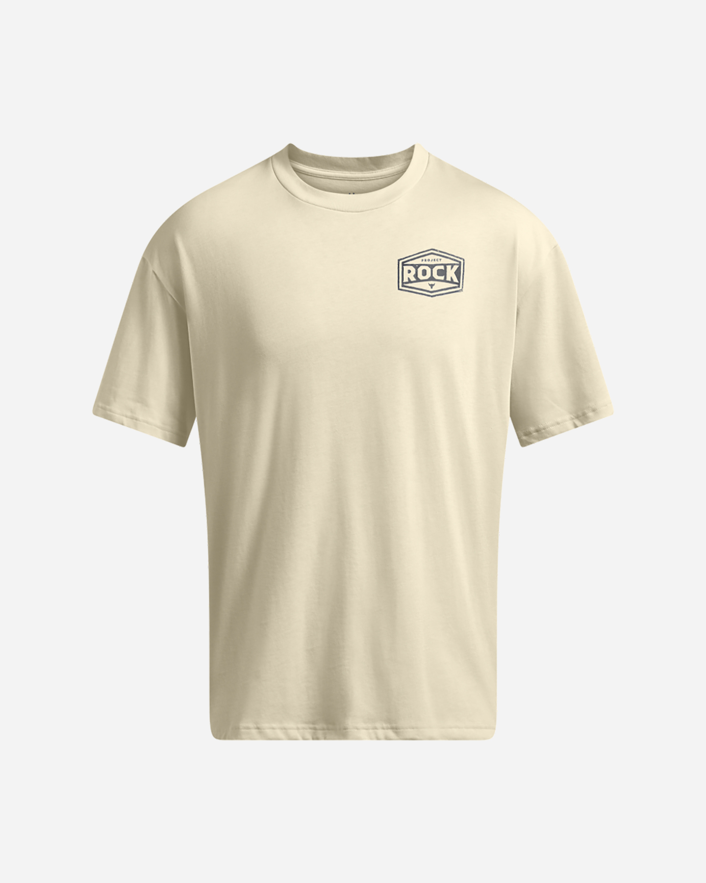 T-shirt UNDER ARMOUR THE ROCK TOOLS BACK M - Beige - 0 | Cisalfa Sport