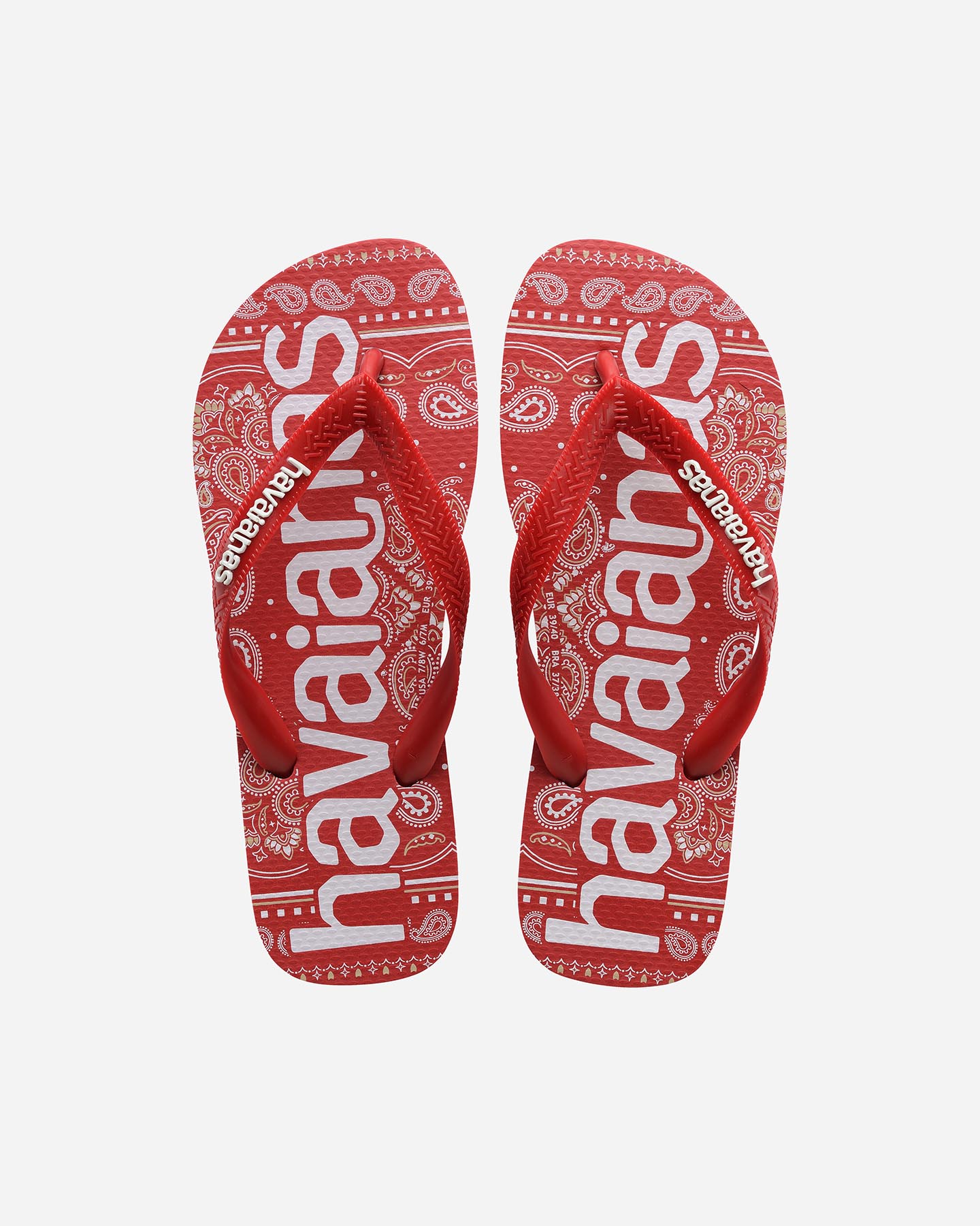 Infradito HAVAIANAS TOP LOGOMANIA FASHION M - Rosso - 0 | Cisalfa Sport