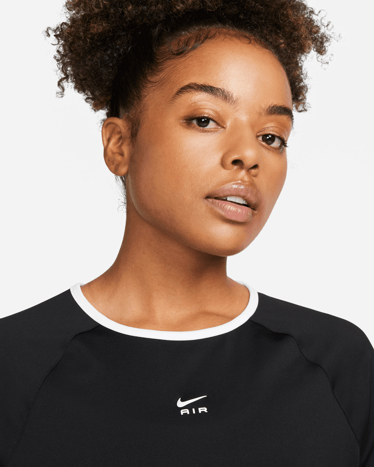 T-shirt running NIKE AIR DRI FIT W - Nero - 4 | Cisalfa Sport