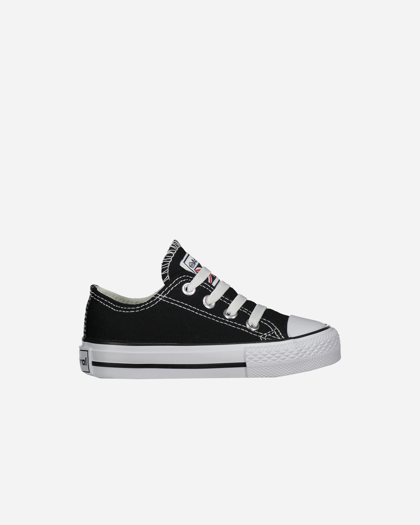 Scarpe sneakers ADMIRAL CANVAS JR - Nero - 0 | Cisalfa Sport